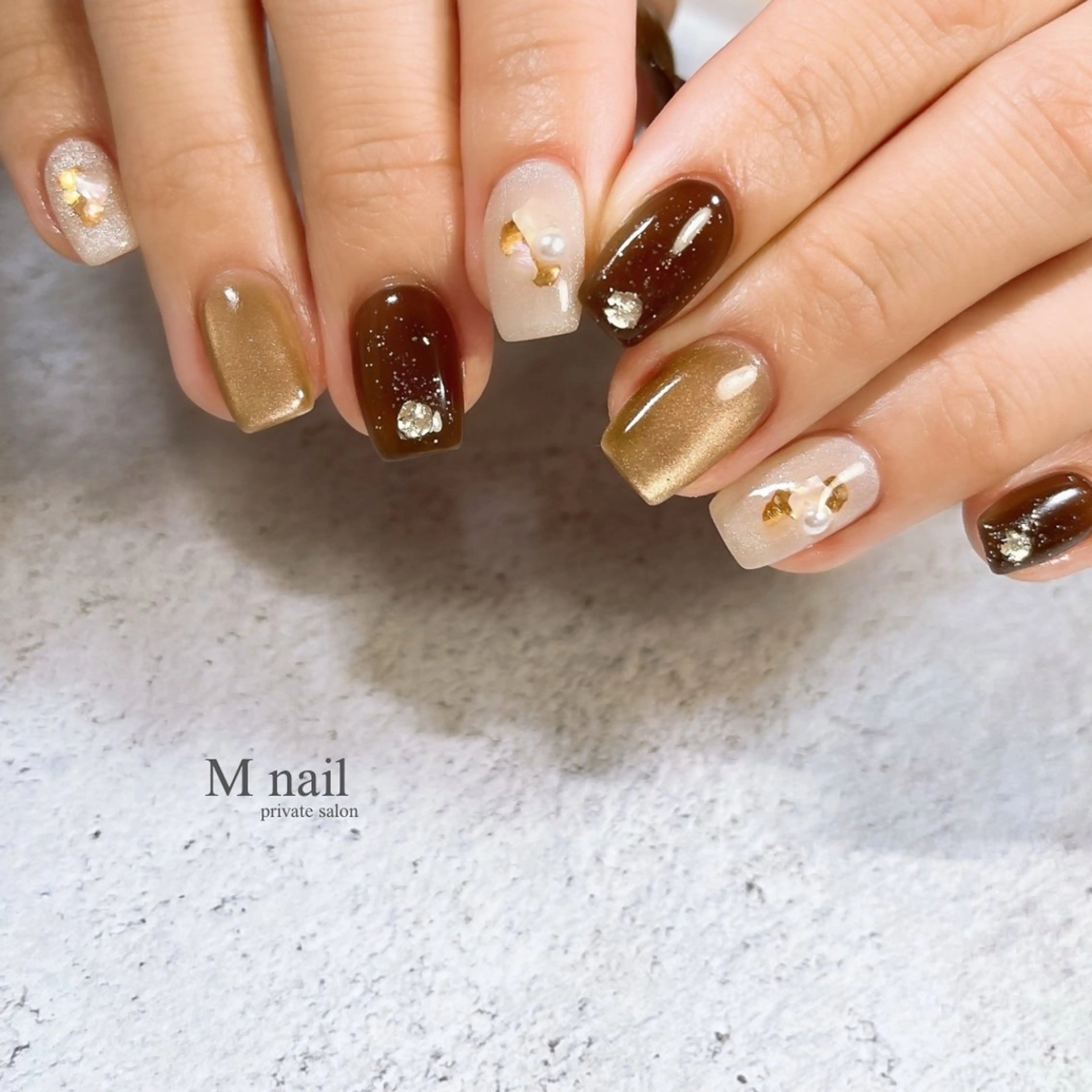 ネイル ハンドネイル M　nail所属・M nailのネイルデザイン