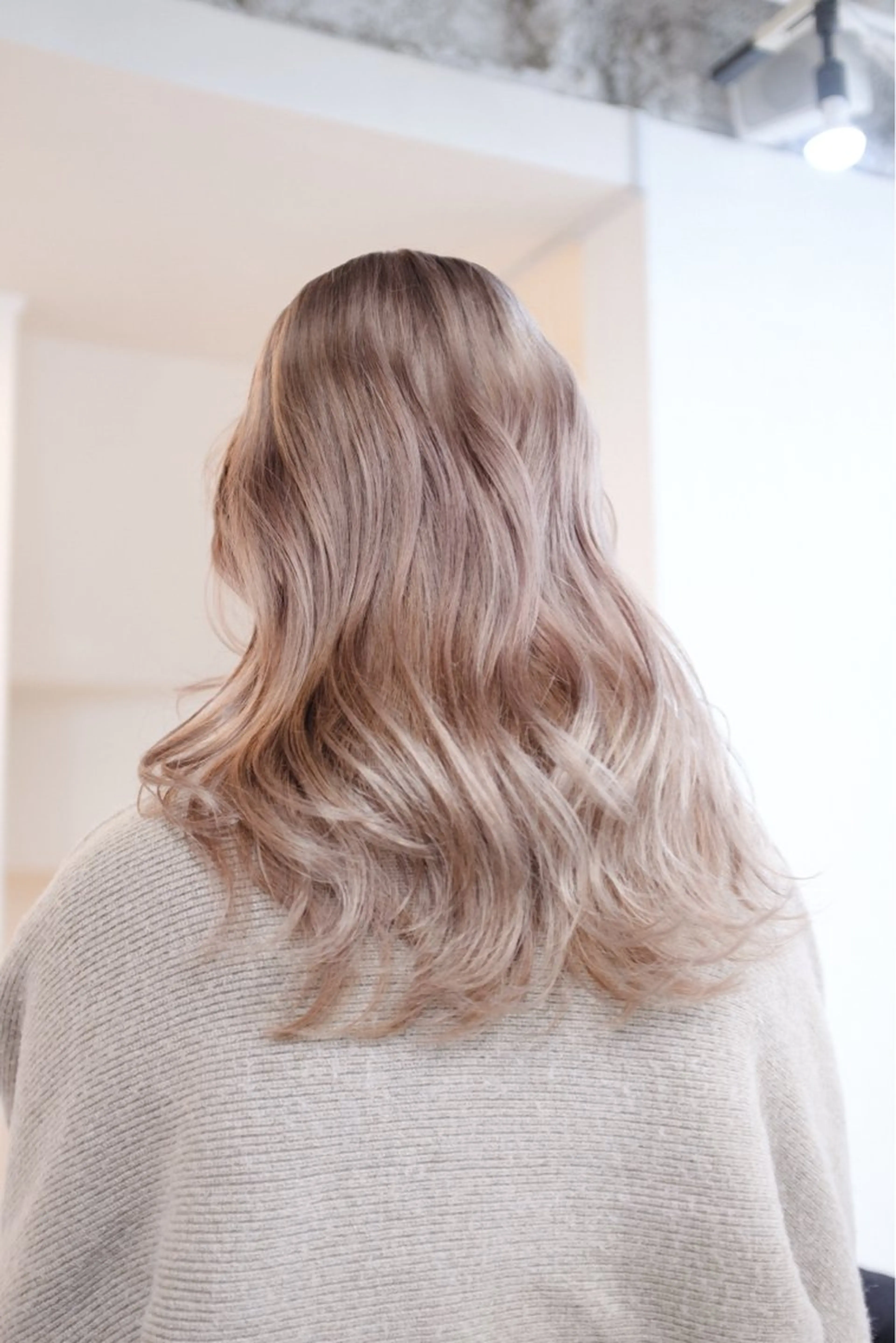 セミロング カラー ヘアアレンジ 🦠カラーリスト/ 魚瀬あおい🦠のヘアスタイル