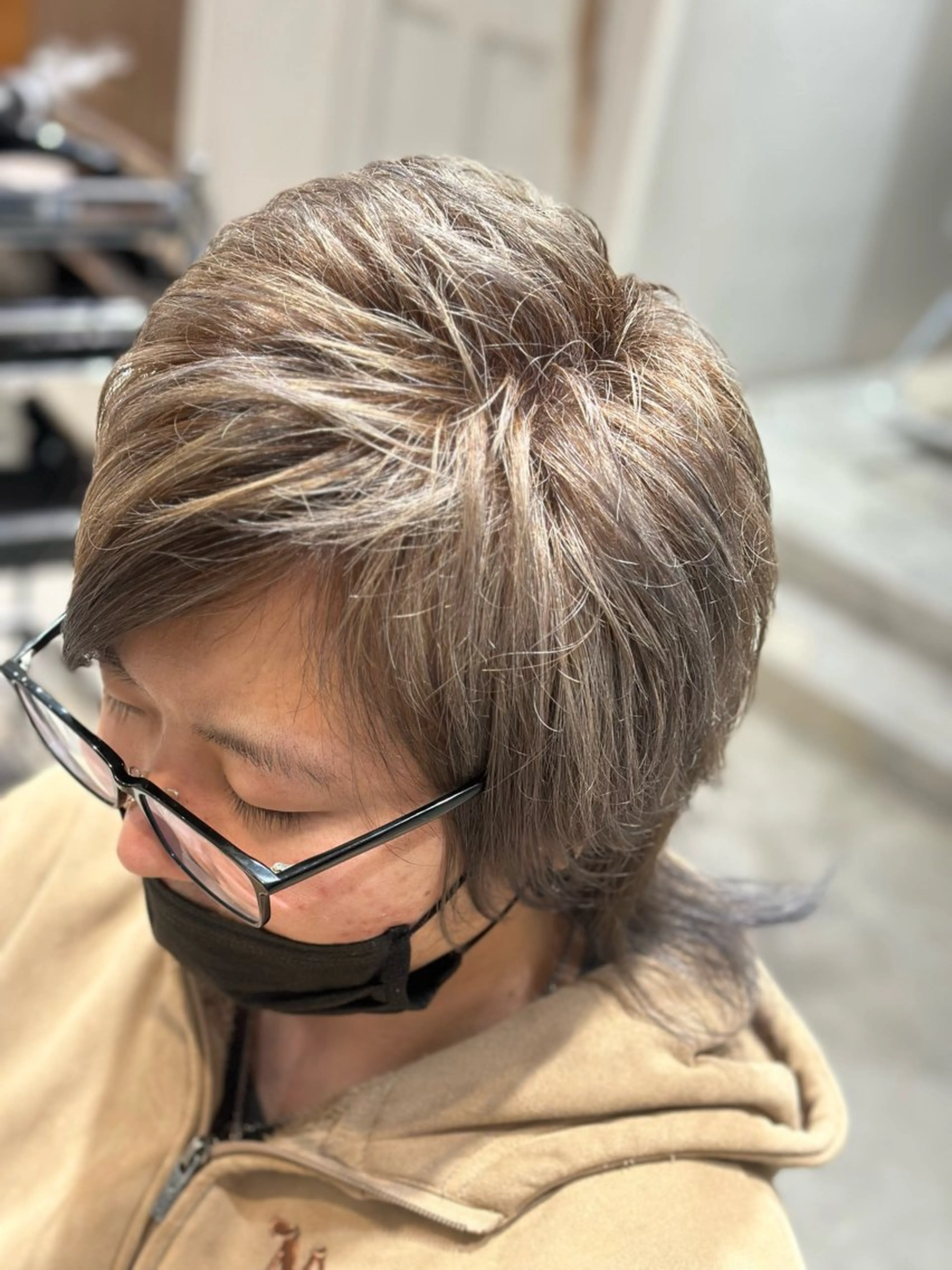 カラー メンズ ベージュカラー ブロンド ブロンドベージュ BEAUTY HAIR SALON OPERA所属・似合わせカット/ Rukaのヘアスタイル