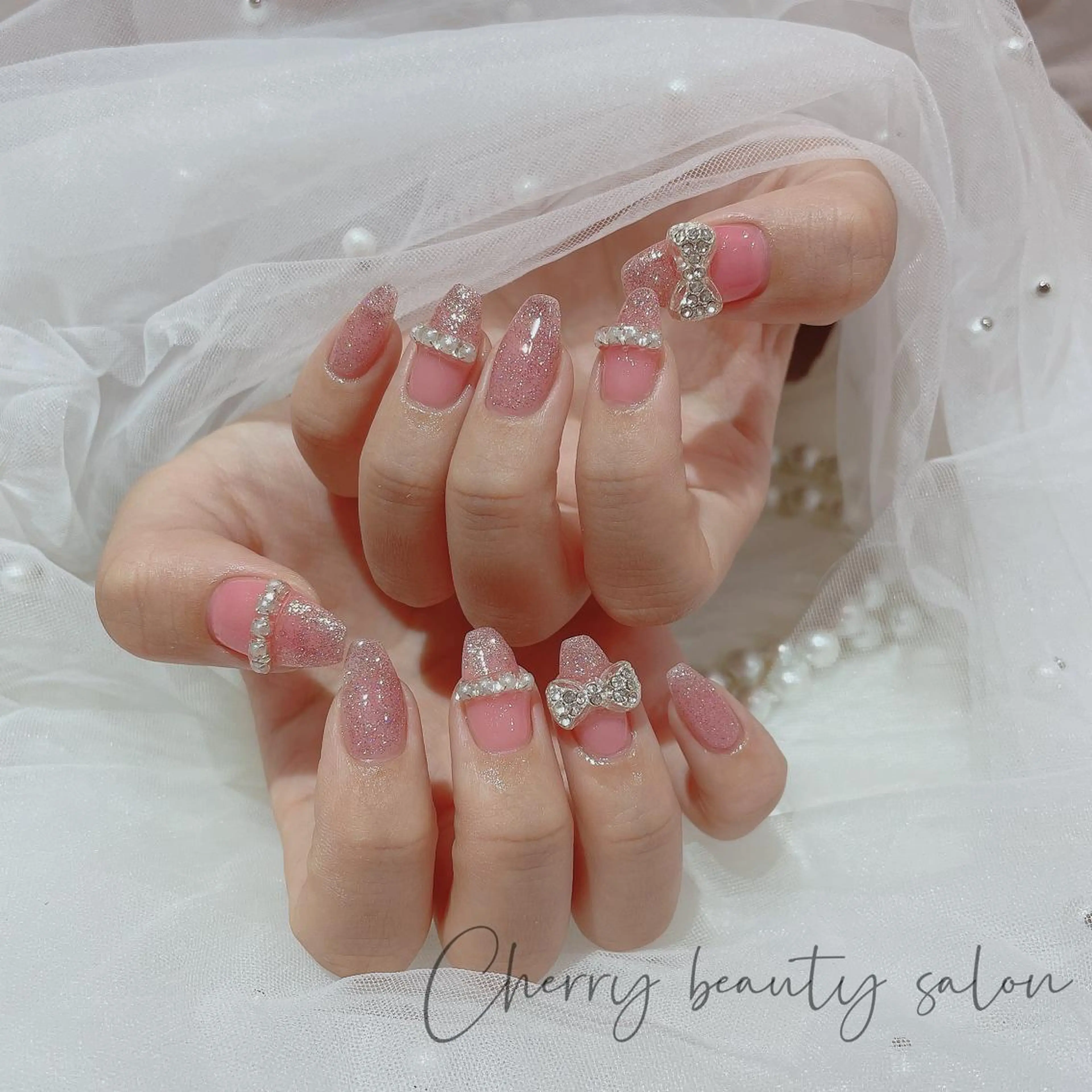 ネイル ハンドネイル ハンドケア SAKURA 🍒のネイルデザイン