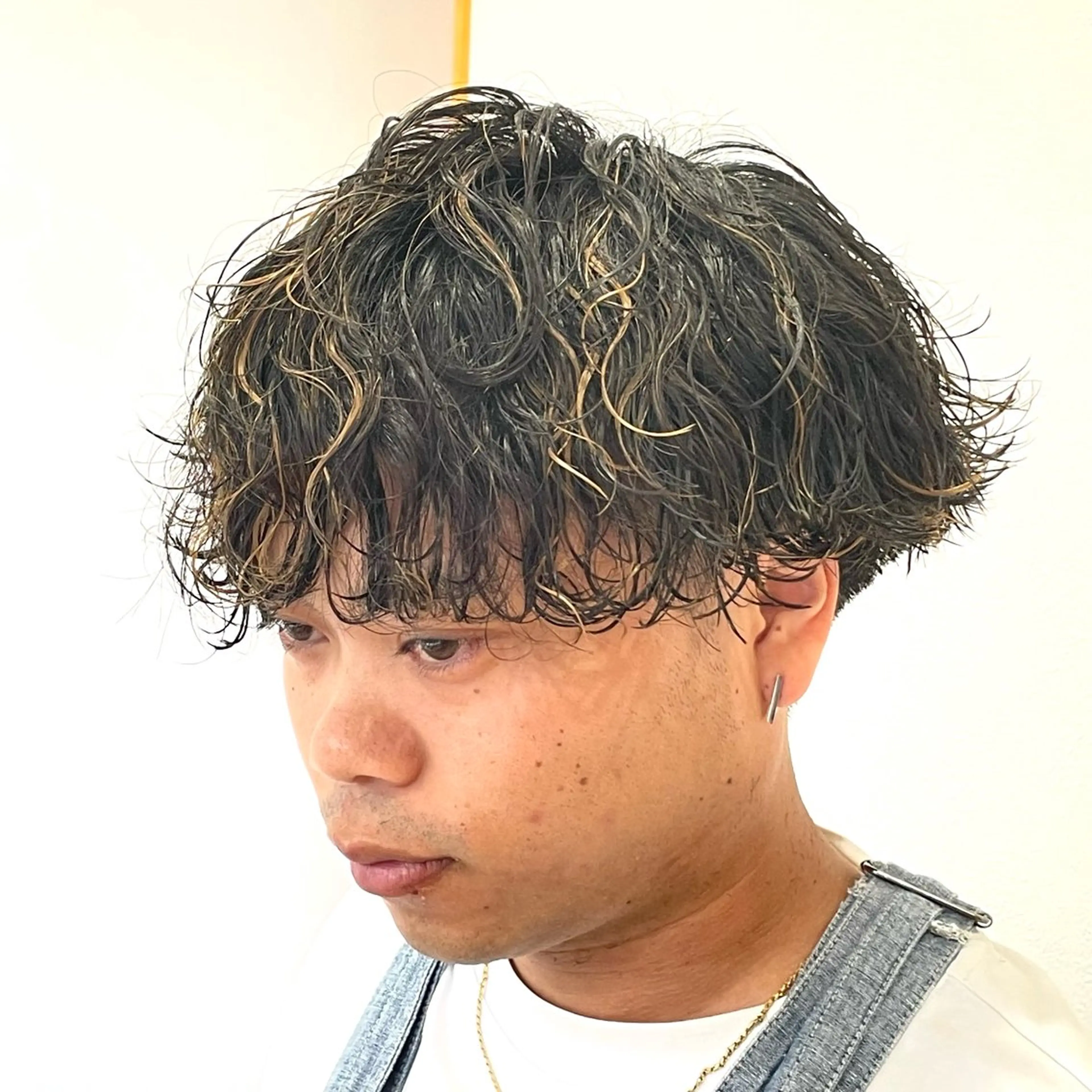 ショート カット パーマ トリートメント Aguhairponte所属・メンズ 特化・川田のヘアスタイル
