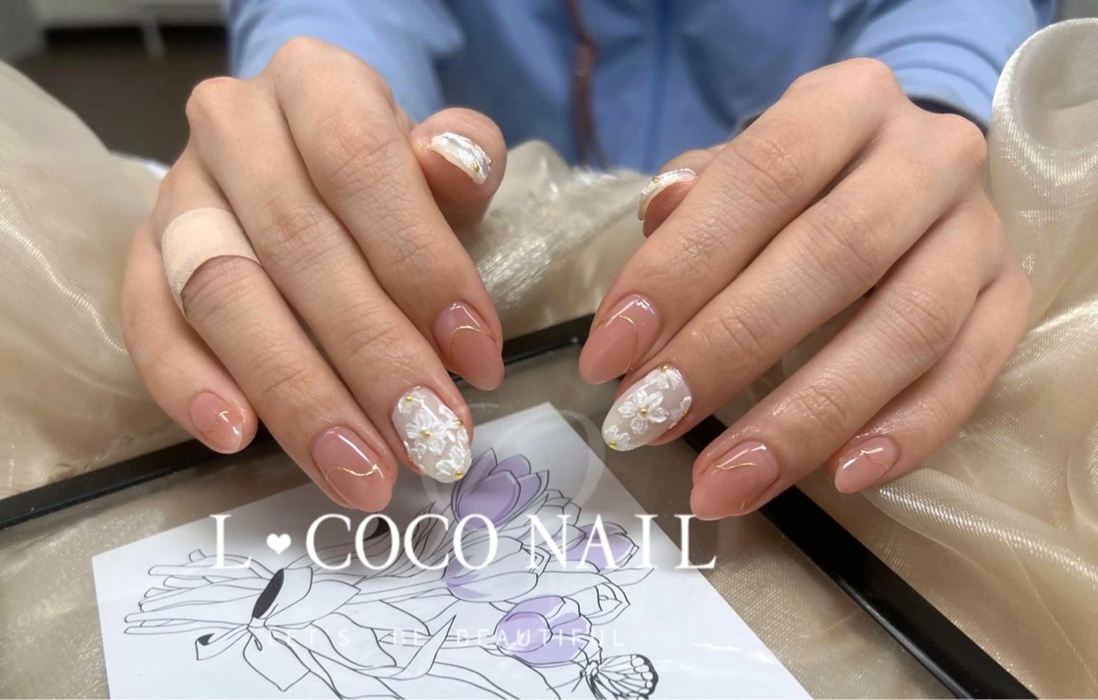 ネイル L·COCO Nail所属・L♡ COCO nailのネイルデザイン