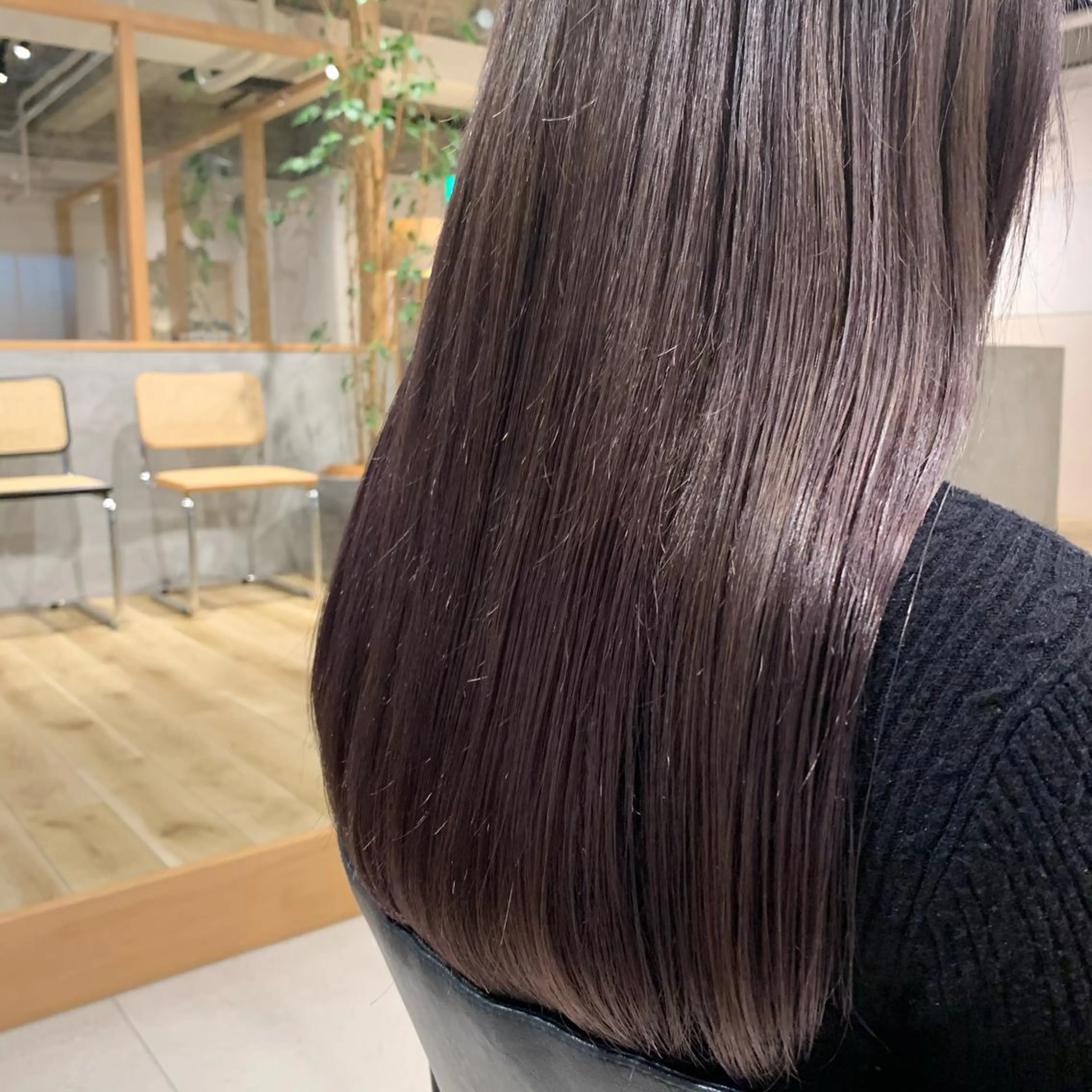 ロング 西岡 優太のヘアスタイル