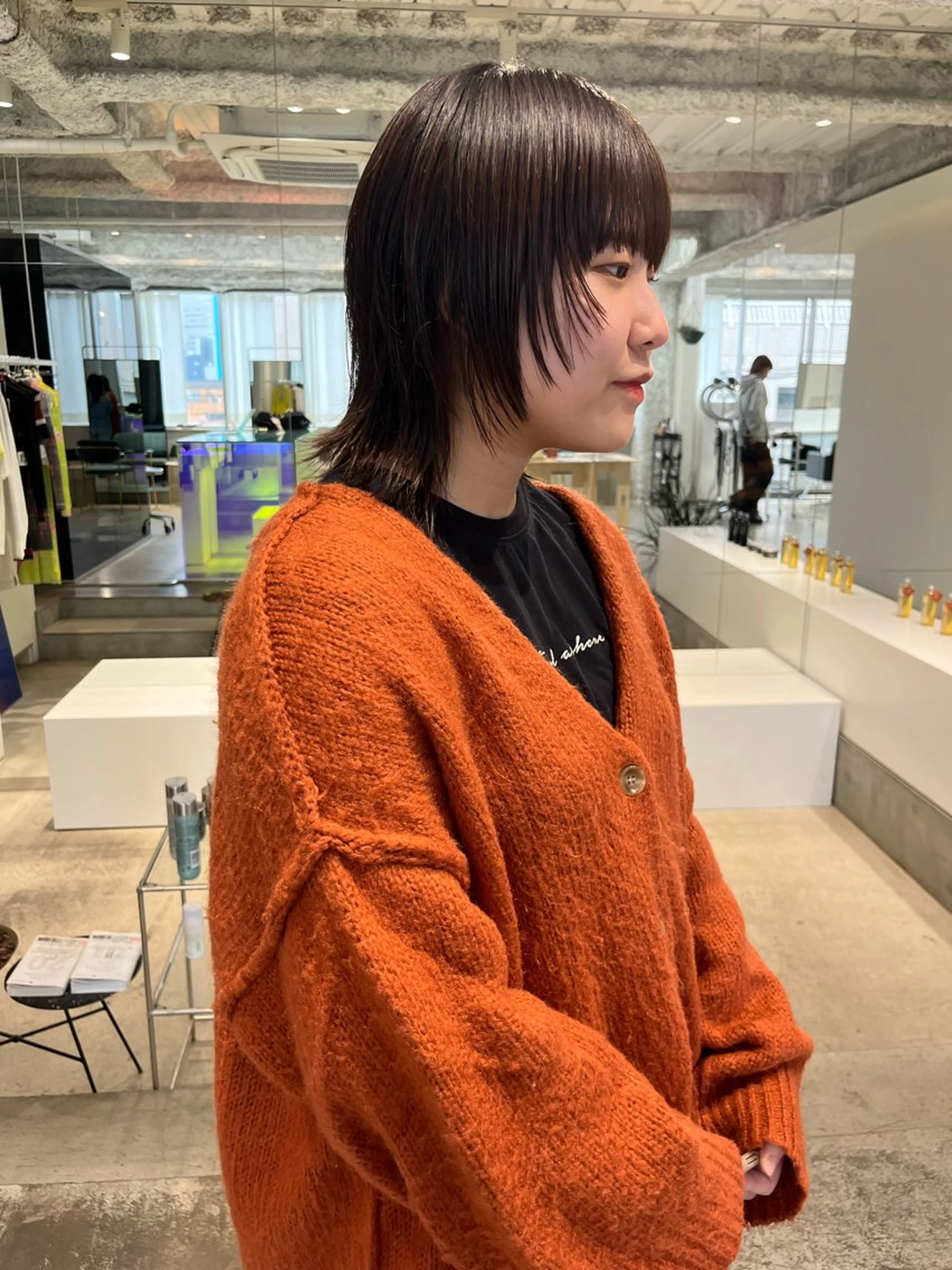 ミディアム ANY／ Nanaのヘアスタイル