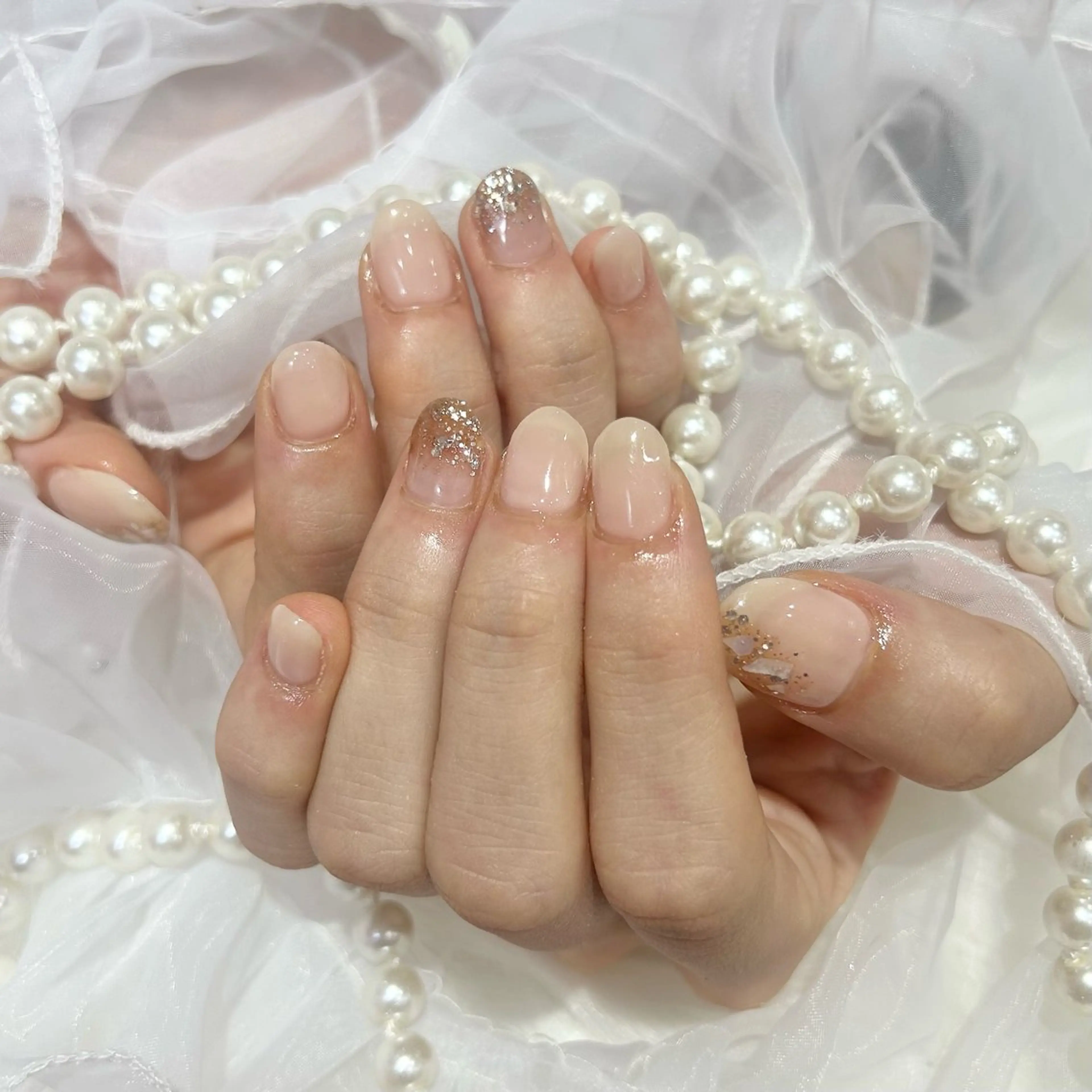 ネイル シンプルネイル ハンドネイル WISTERIA ayumiのネイルデザイン