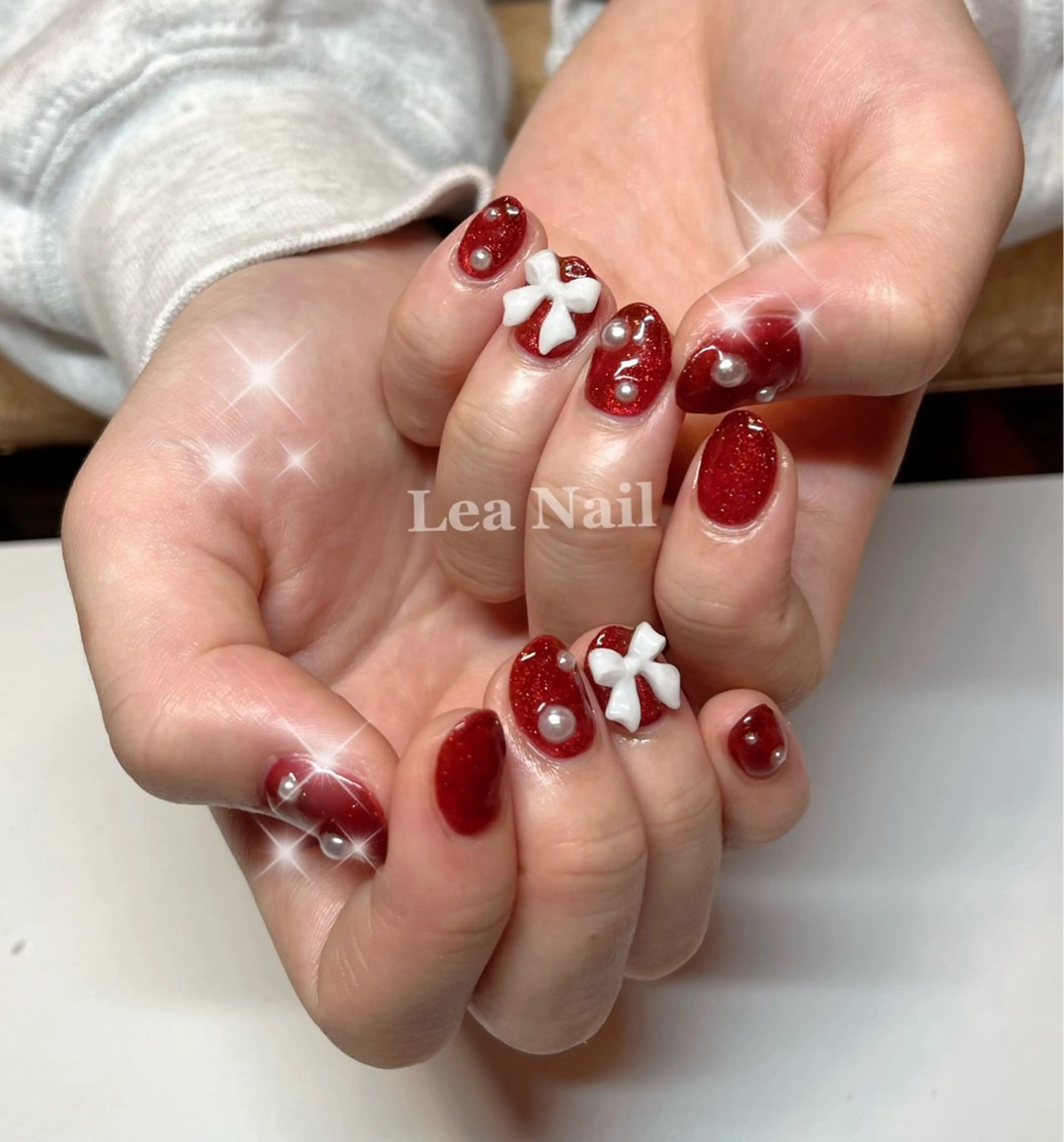 ネイル マグネットネイル Lea Nailのネイルデザイン