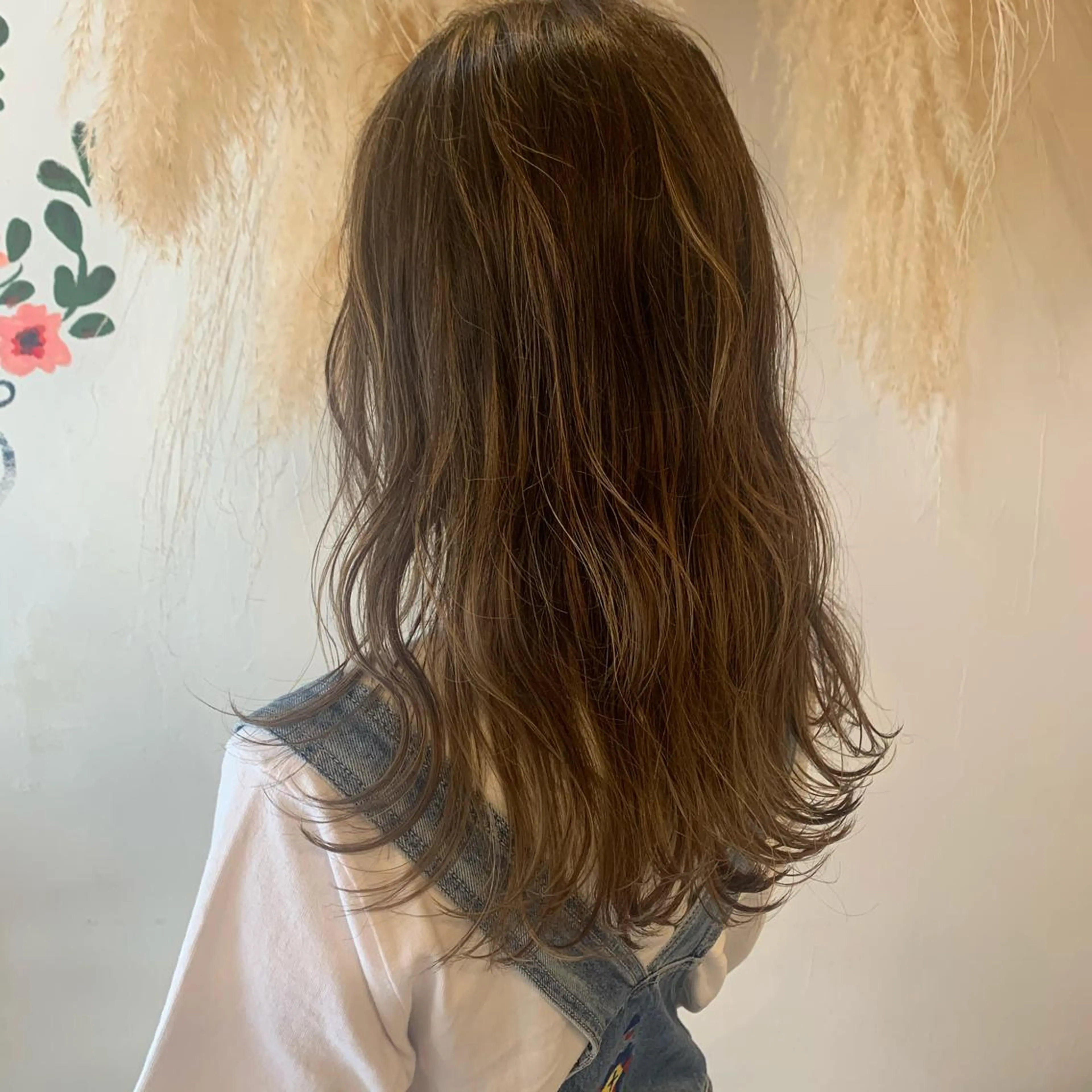 セミロング カラー ヘアアレンジ グレージュ 髪の悩みを解決！ 那須達敦のヘアスタイル