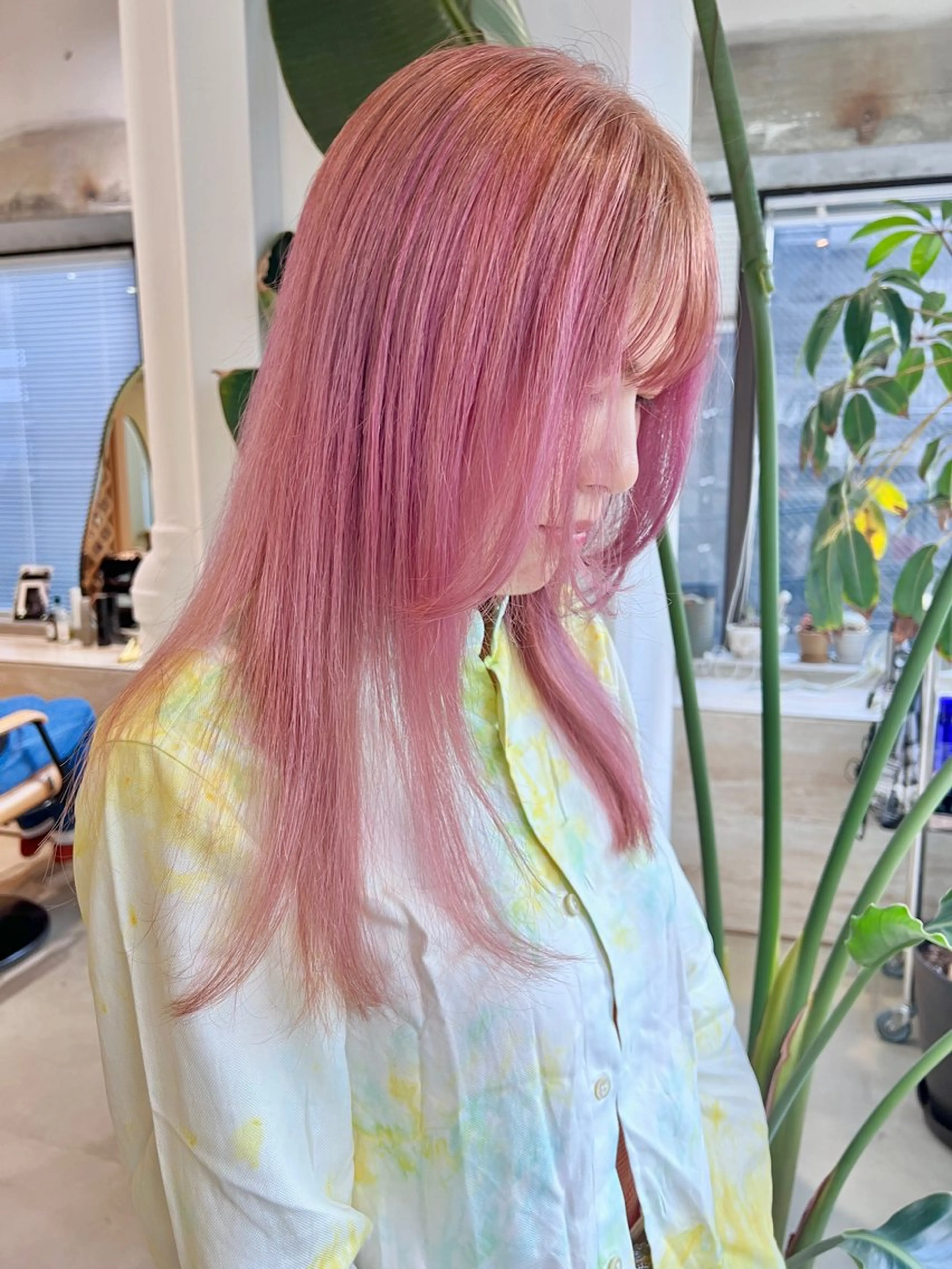 ロング カラー ヘアカラー トリートメント nuu所属・是非可愛くさせて ください🩷sakiのヘアスタイル