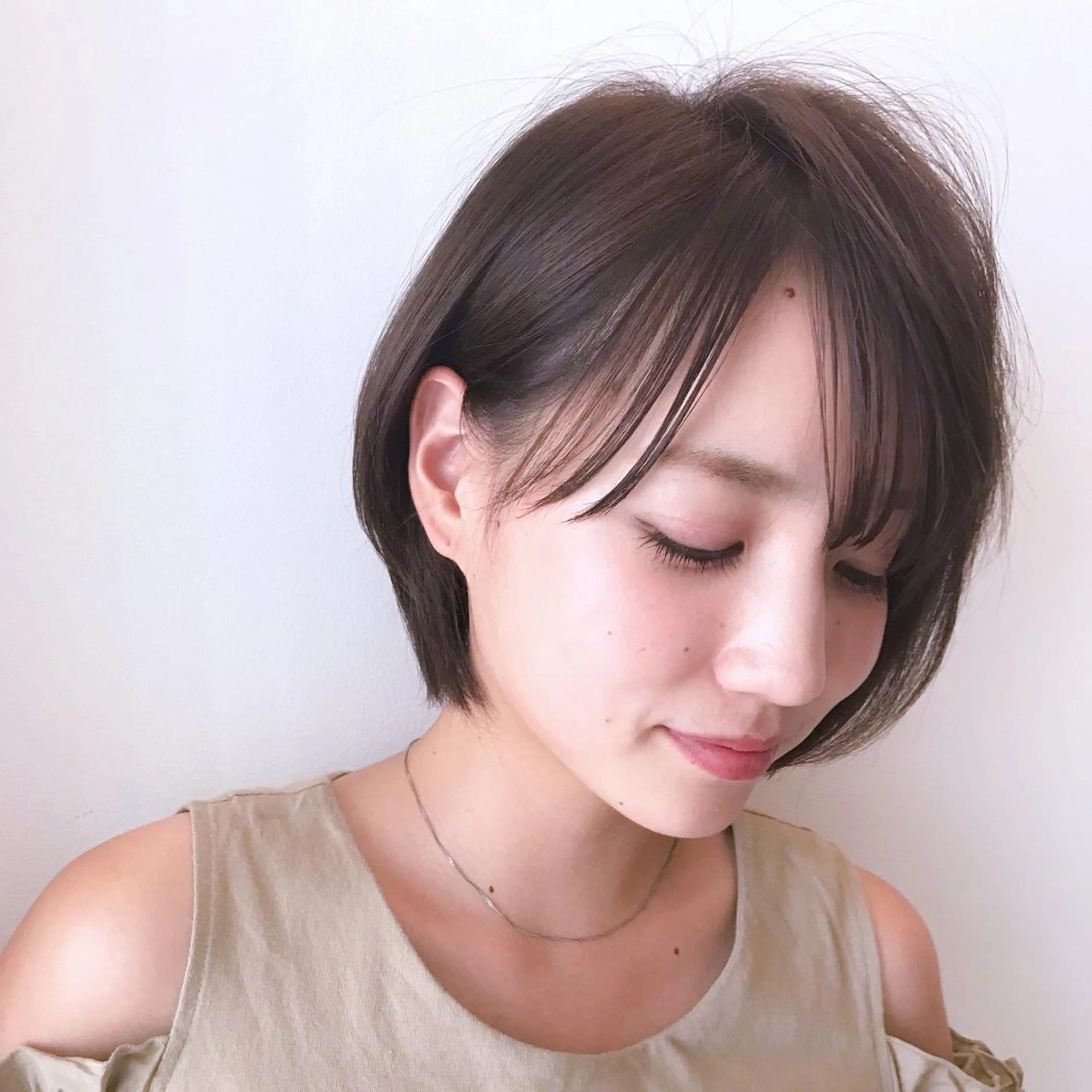 ショート カラー Bonheur所属・光吉 洋平のヘアスタイル