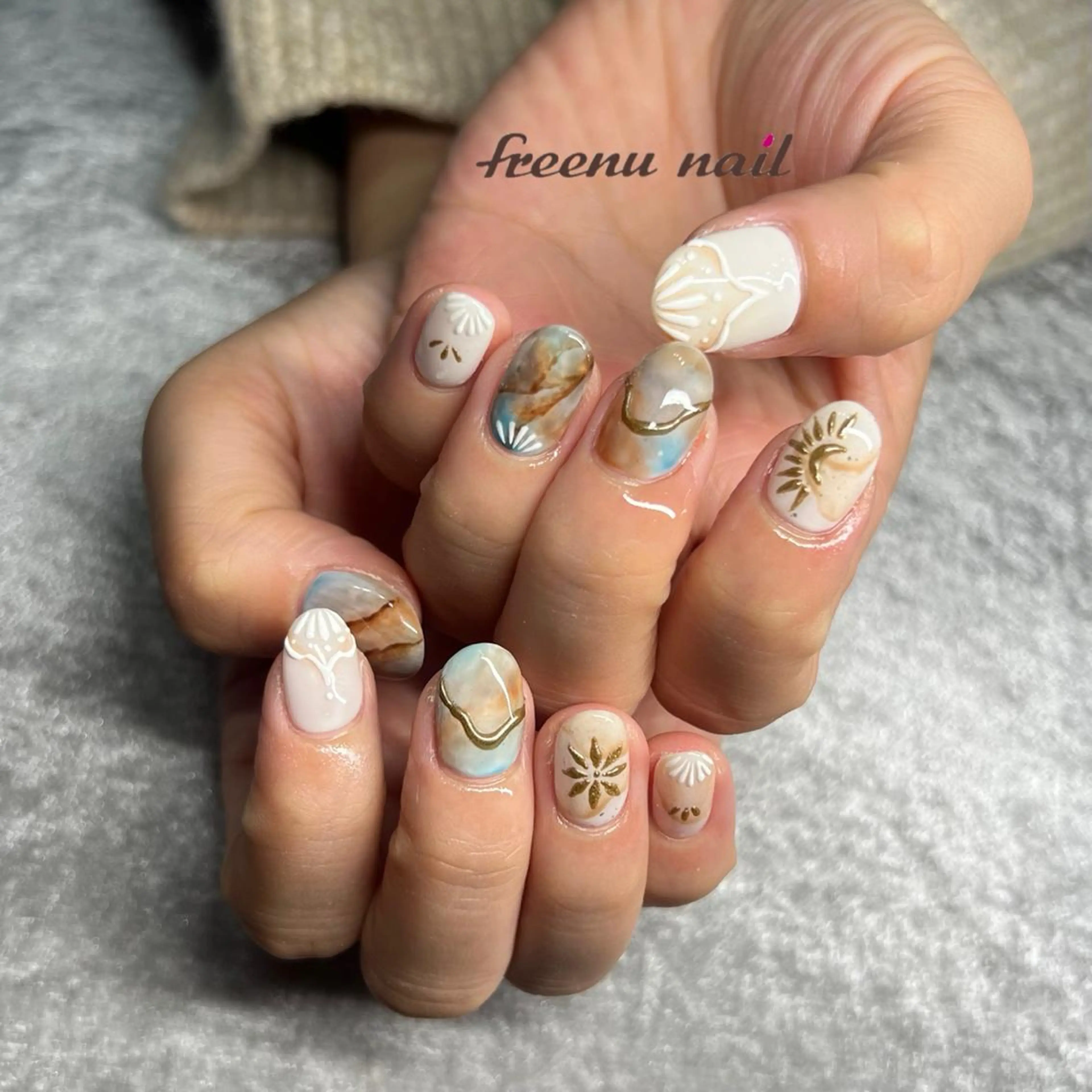 ネイル ハンドネイル freenu nail【24H】のネイルデザイン