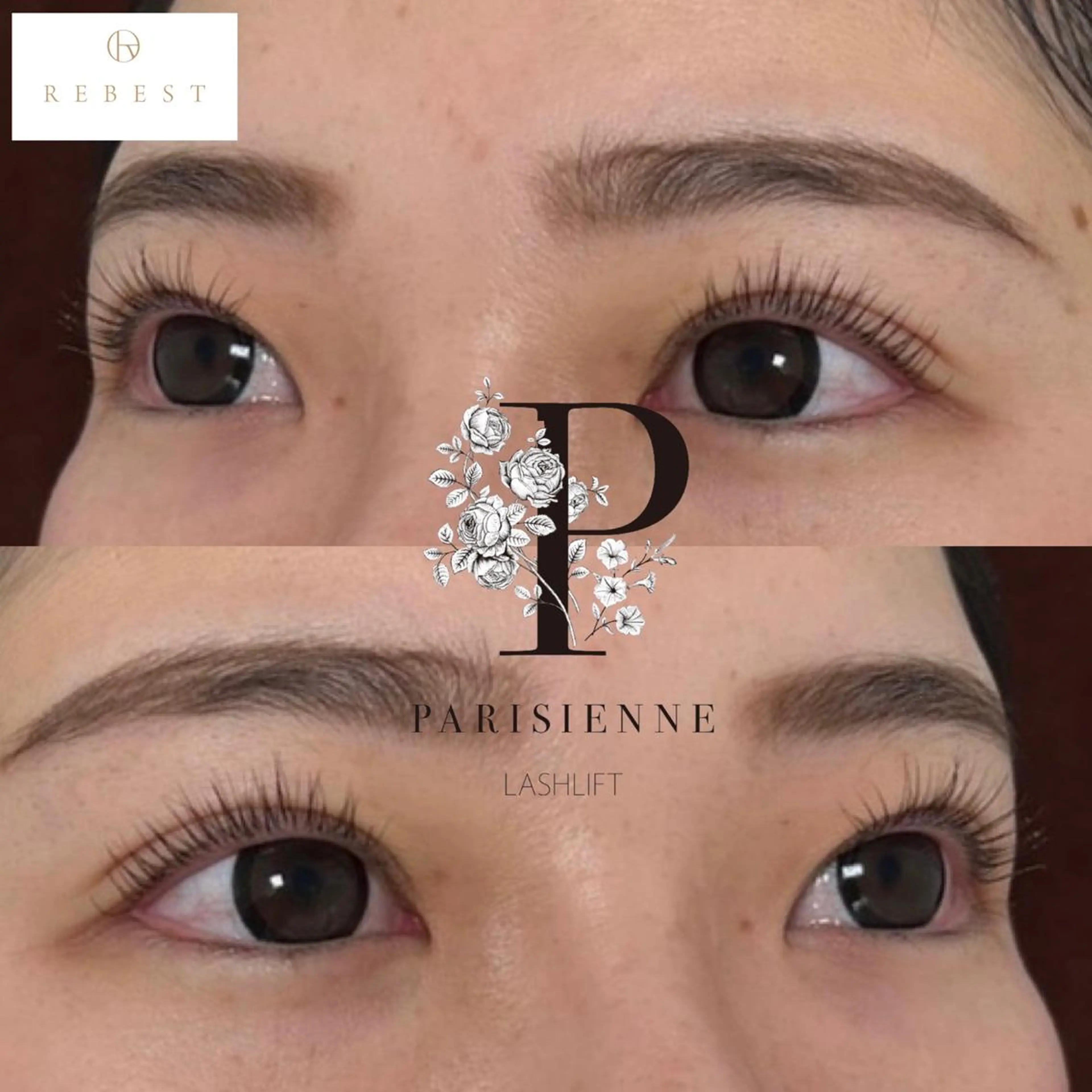 マツエク・マツパ パリジェンヌラッシュリフト マツパ 心斎橋REBEST HINATA🍒のマツエク・マツパデザイン