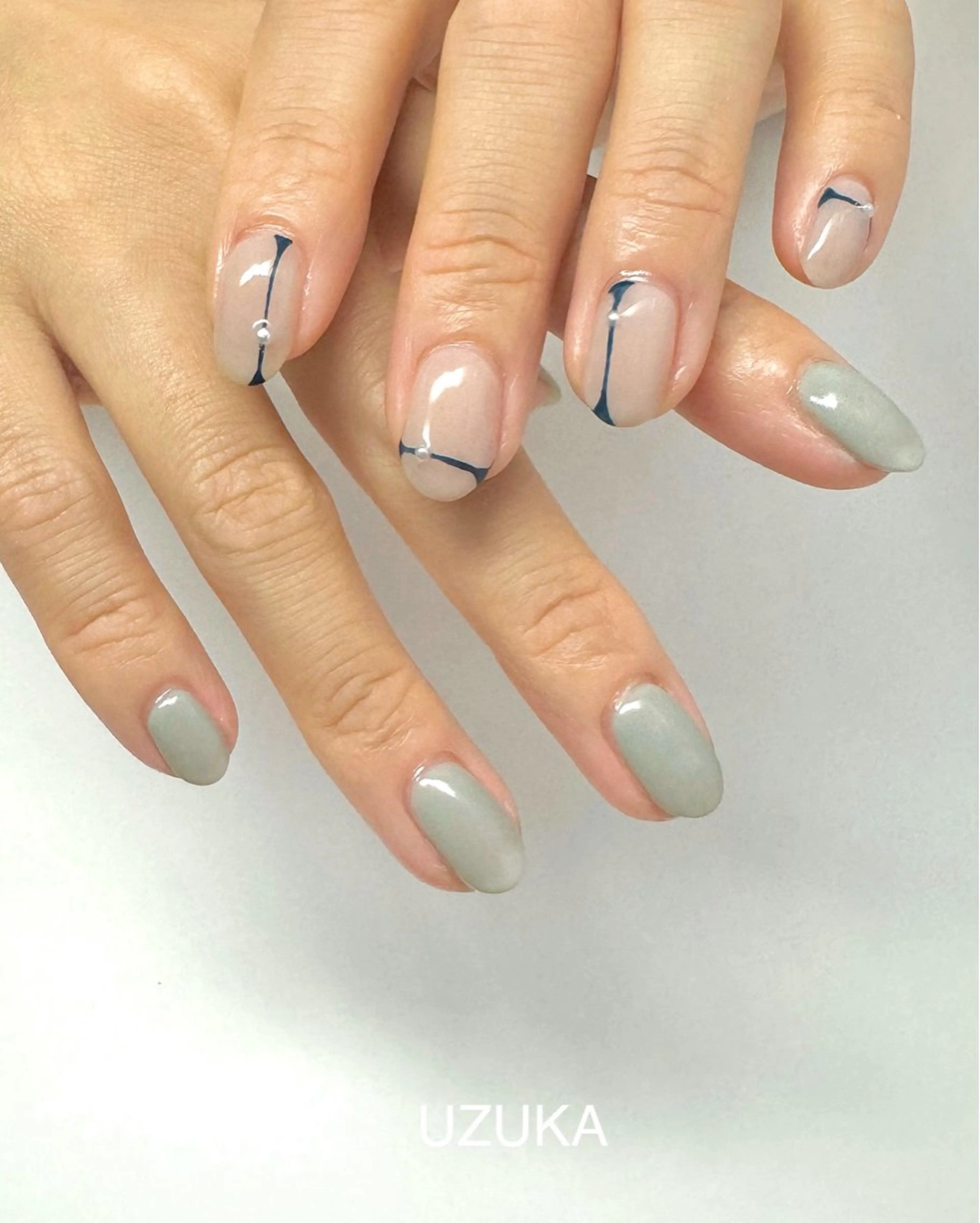ネイル ワンカラーネイル シンプルネイル ハンドネイル ハンドケア 【nail】 Uzuka🌙のネイルデザイン