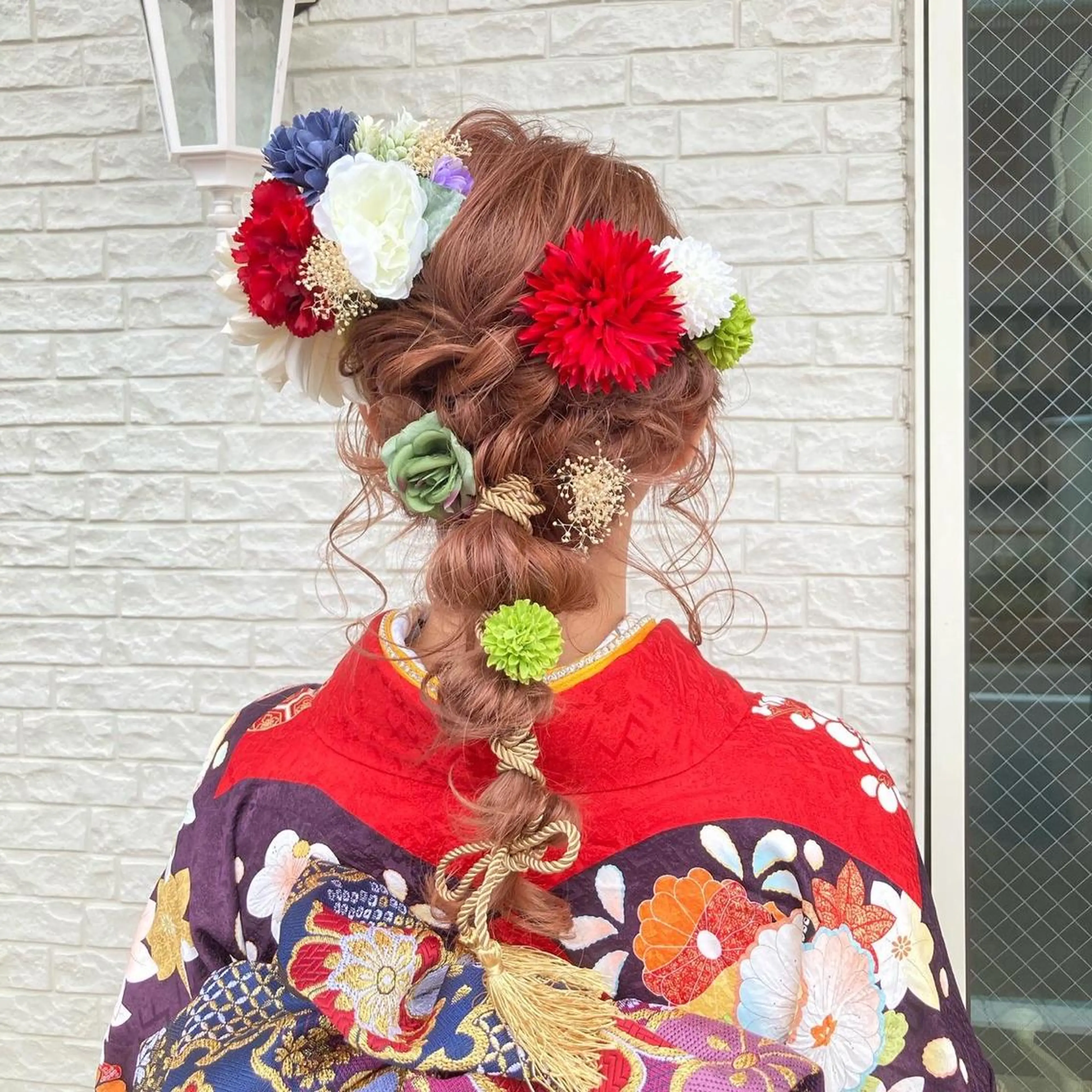 ロング 縮毛矯正 松崎祥のヘアスタイル