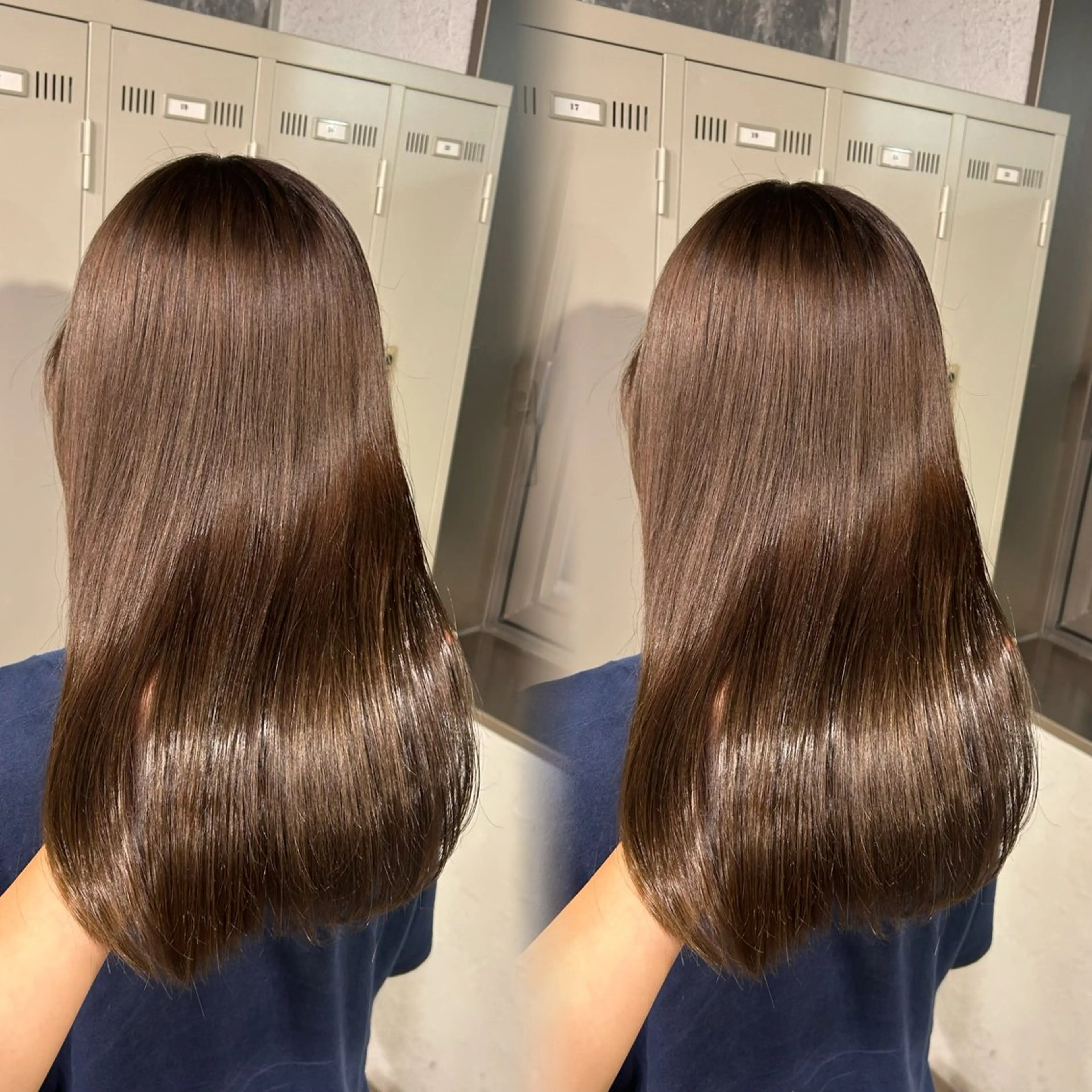 カラー ヘアカラー ヘアセット 🤍ベージュ/透明感 韓国ヘア/まりん🤍のヘアスタイル