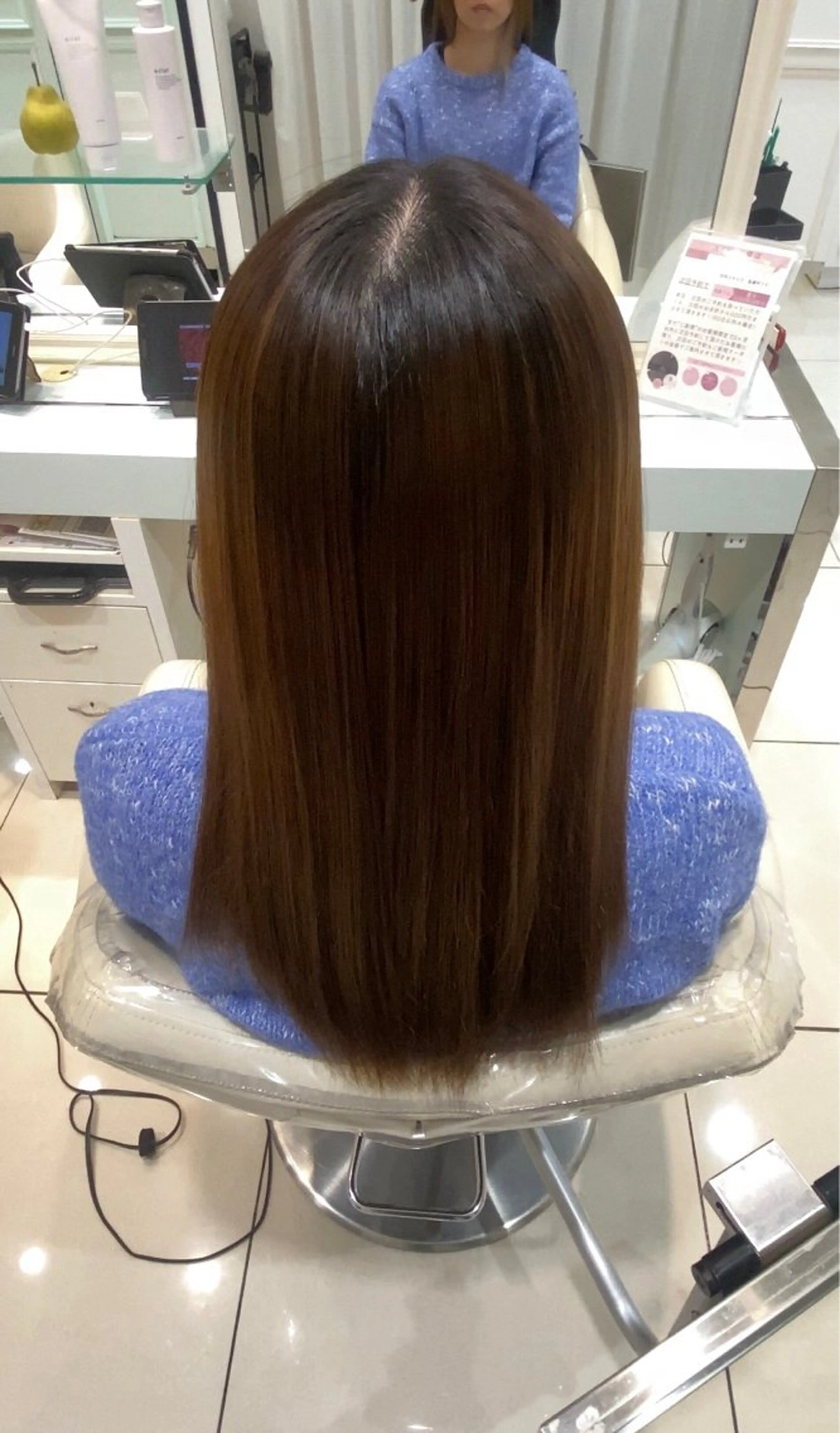 ロング 縮毛矯正 トリートメント 縮毛矯正 ゆきのヘアスタイル