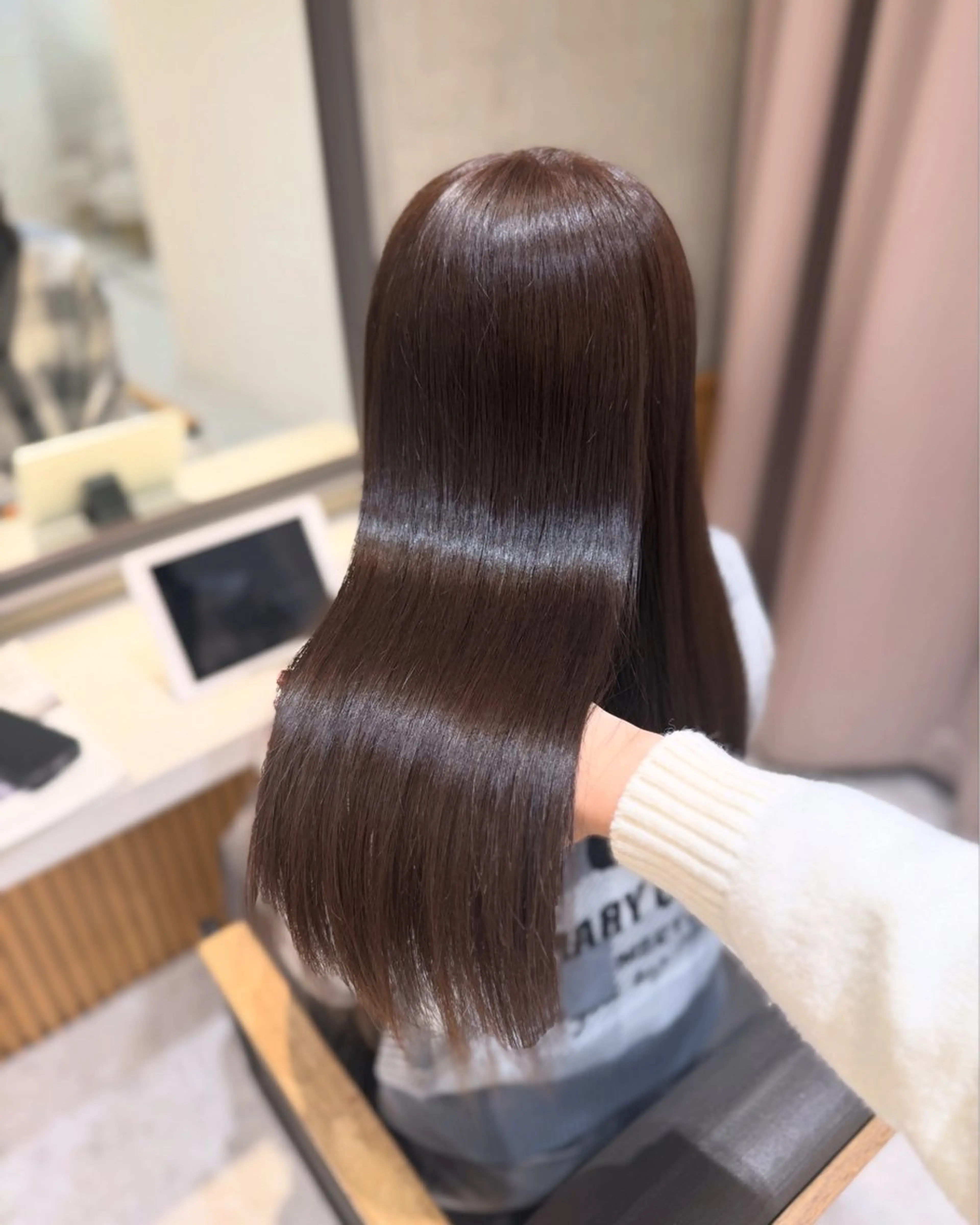 ロング カラー ヘアカラー Lond Bloom所属・🎀はるか ブリーチ なしダブルカラー🎀のヘアスタイル