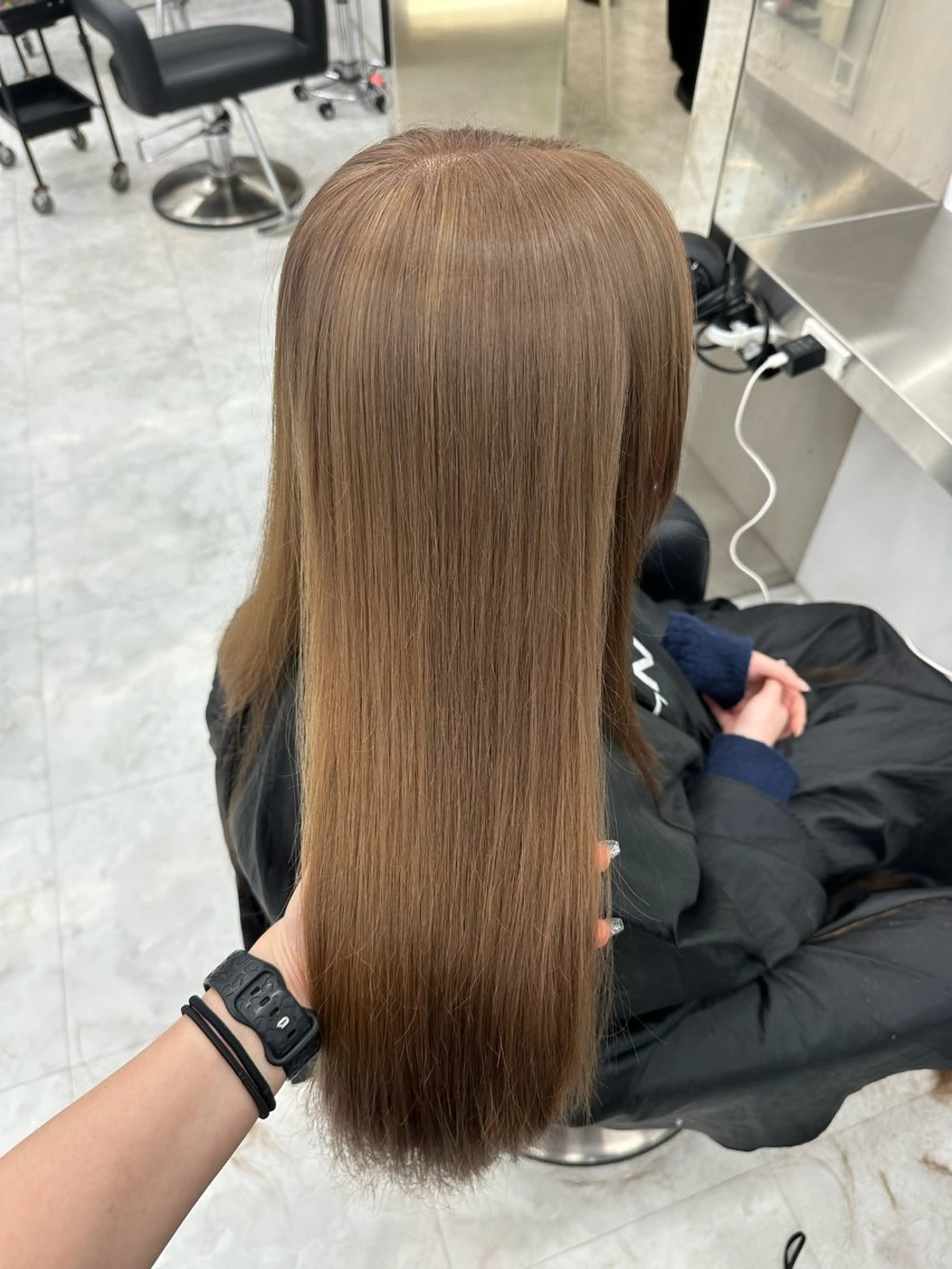 カラー 透ける透明感カラー 🤍anju🪽ྀིのヘアスタイル