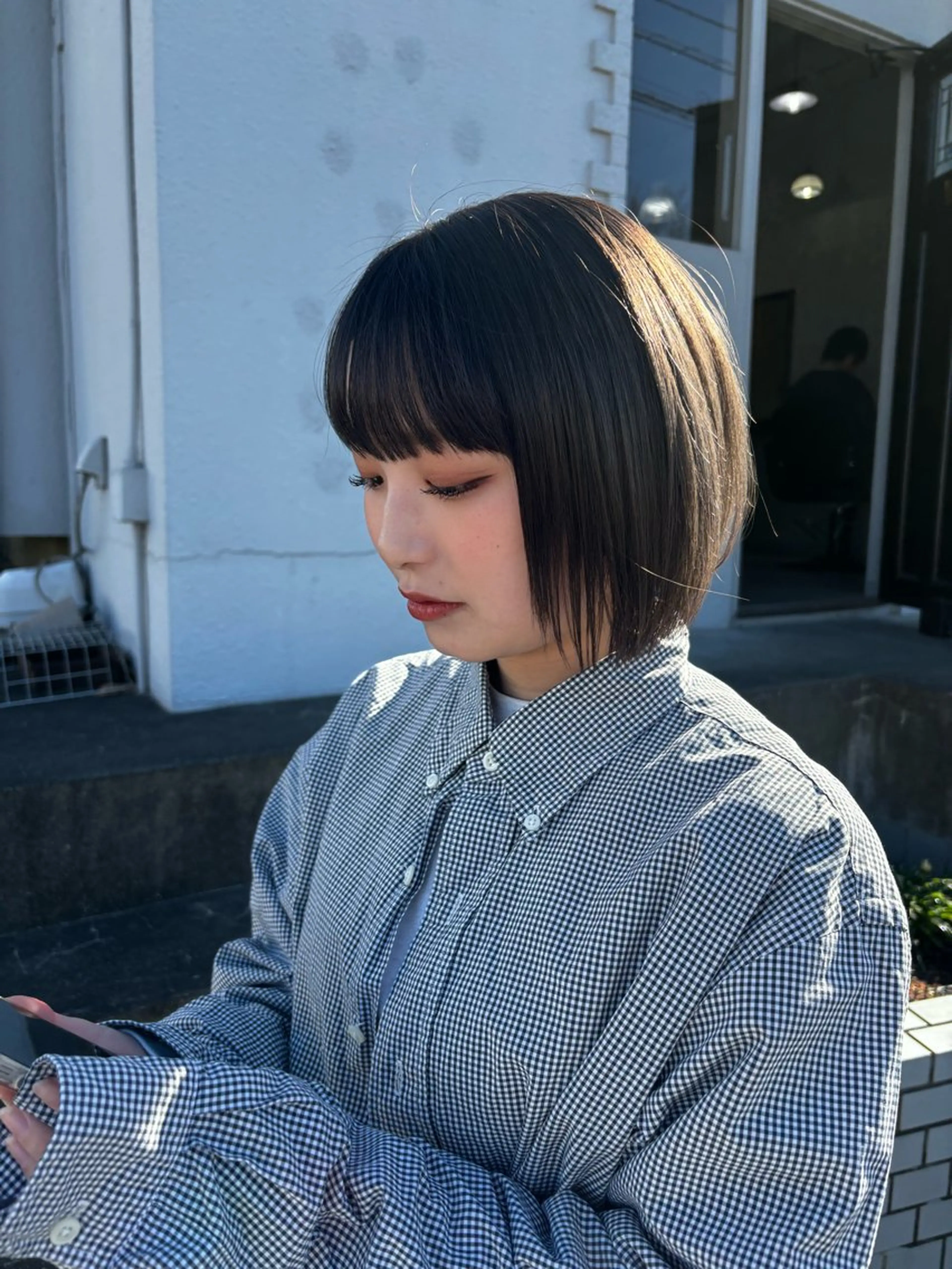ミディアム toiro oar 仲村　幹大のヘアスタイル