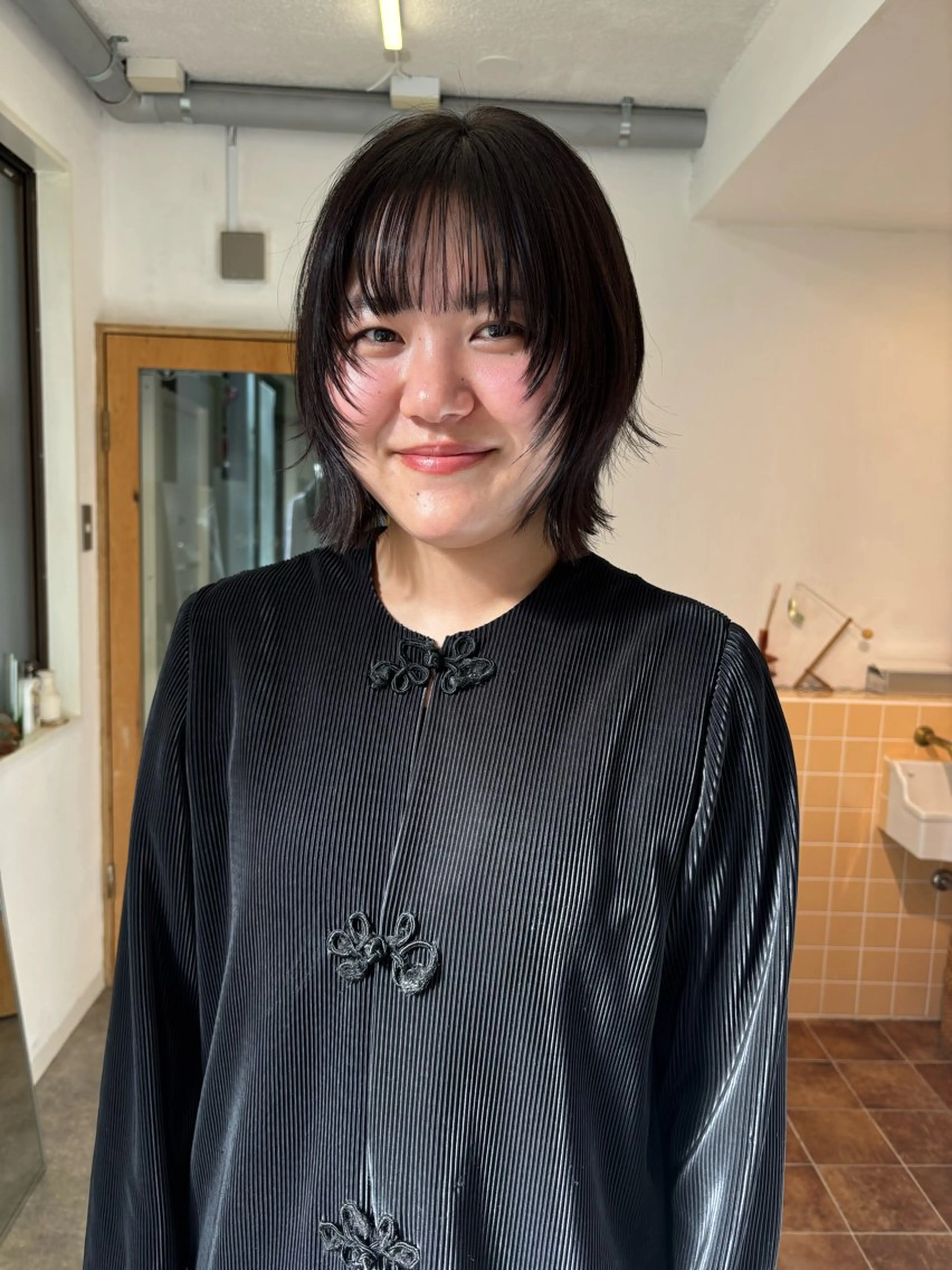 ミディアム カット sakura🌸 レイヤー/nelkeのヘアスタイル