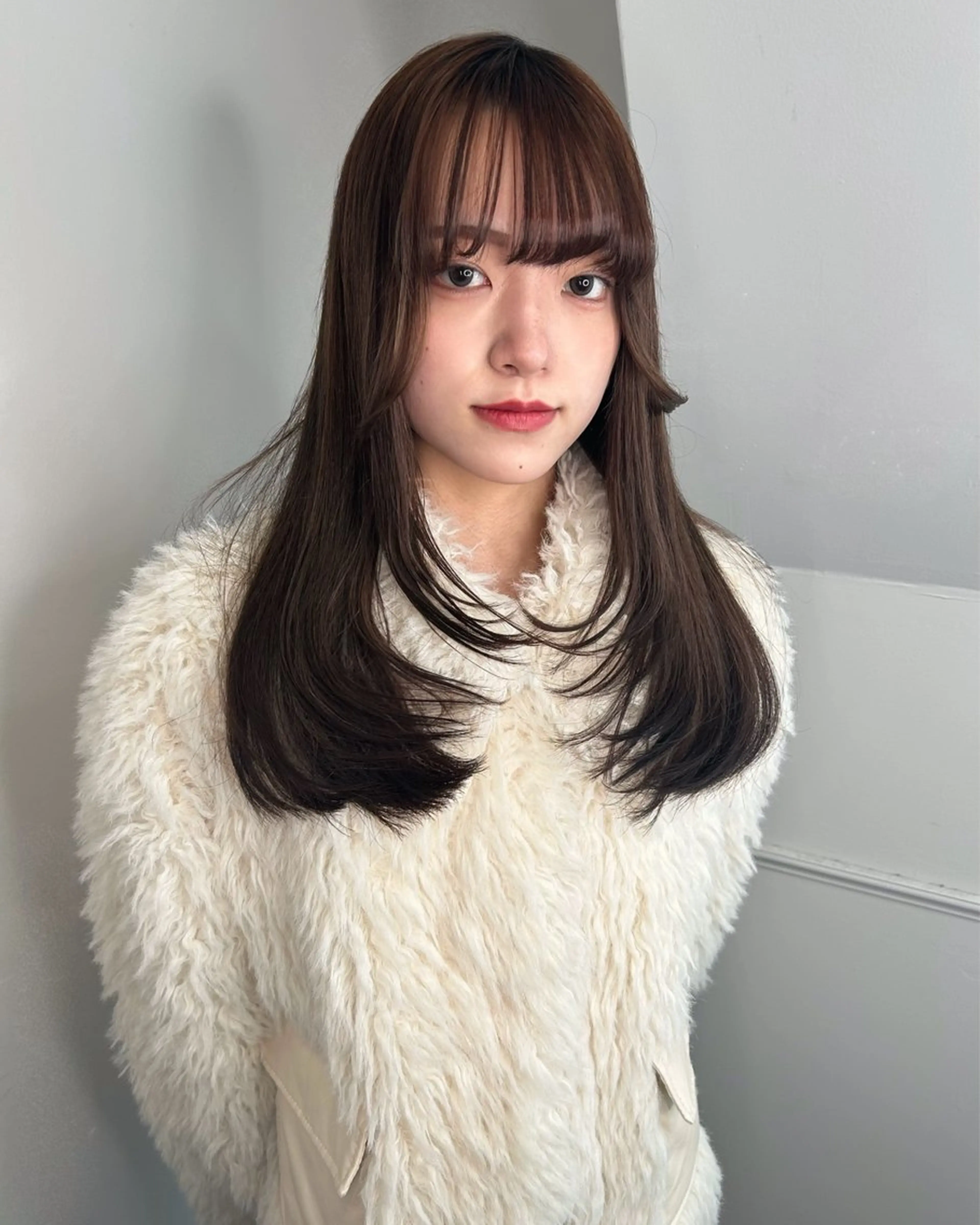 ロング カラー land所属・透明感カラー/レイヤ ー🌙Honokaのヘアスタイル