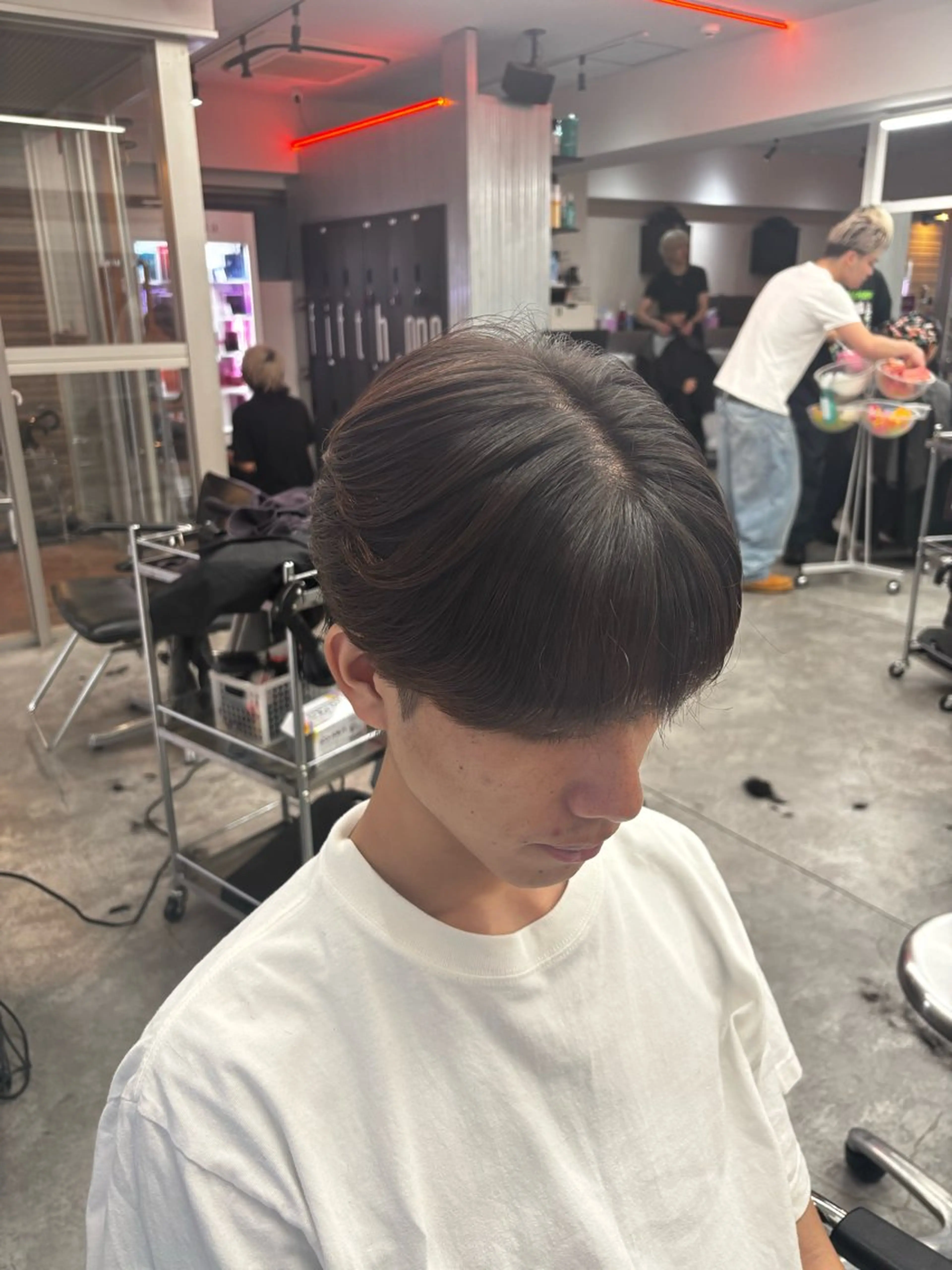 パーマ メンズ カット メンズ特化✨️ 韓国風パーマ🔥一八のヘアスタイル