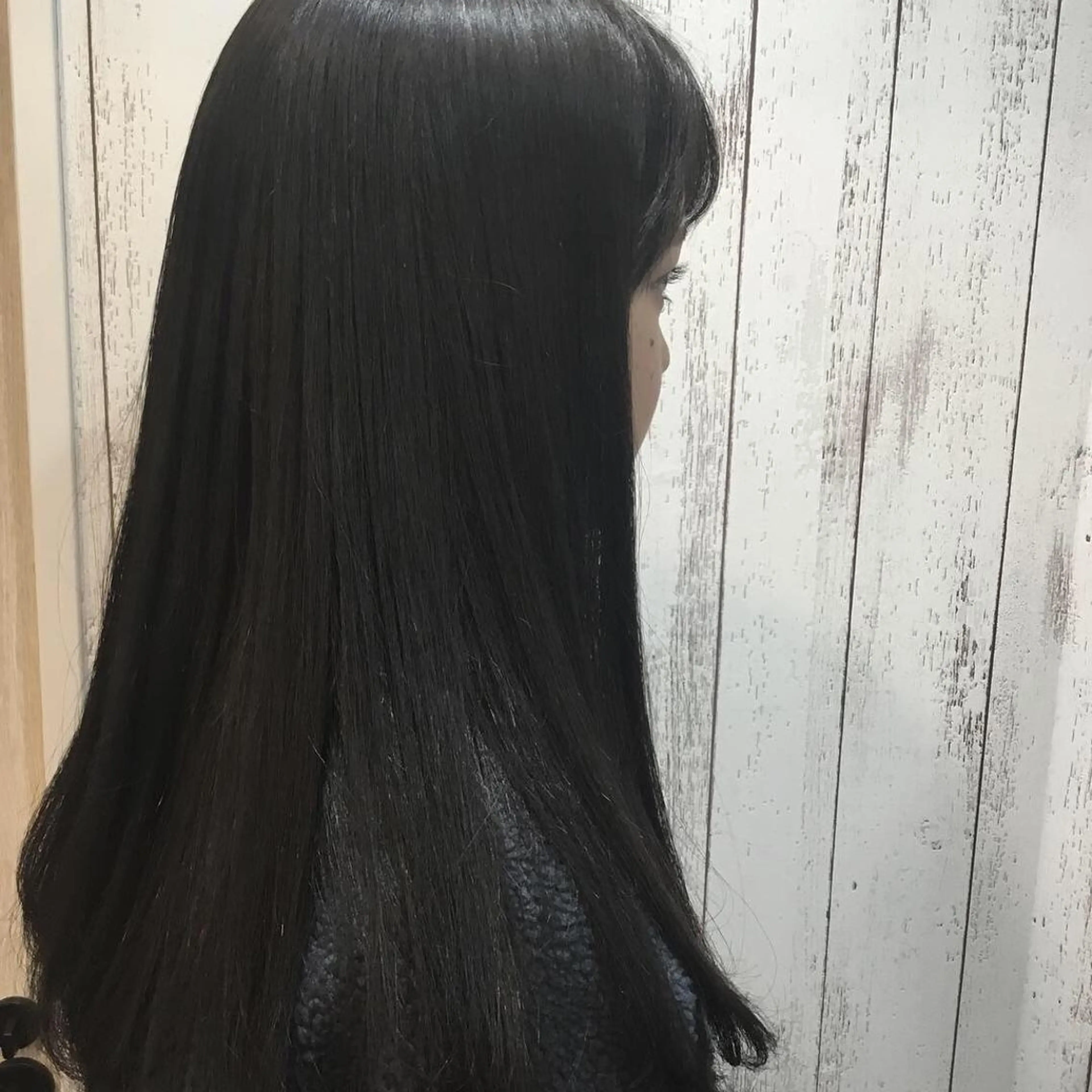 ロング カラー パーマ 金崎 新吾のヘアスタイル