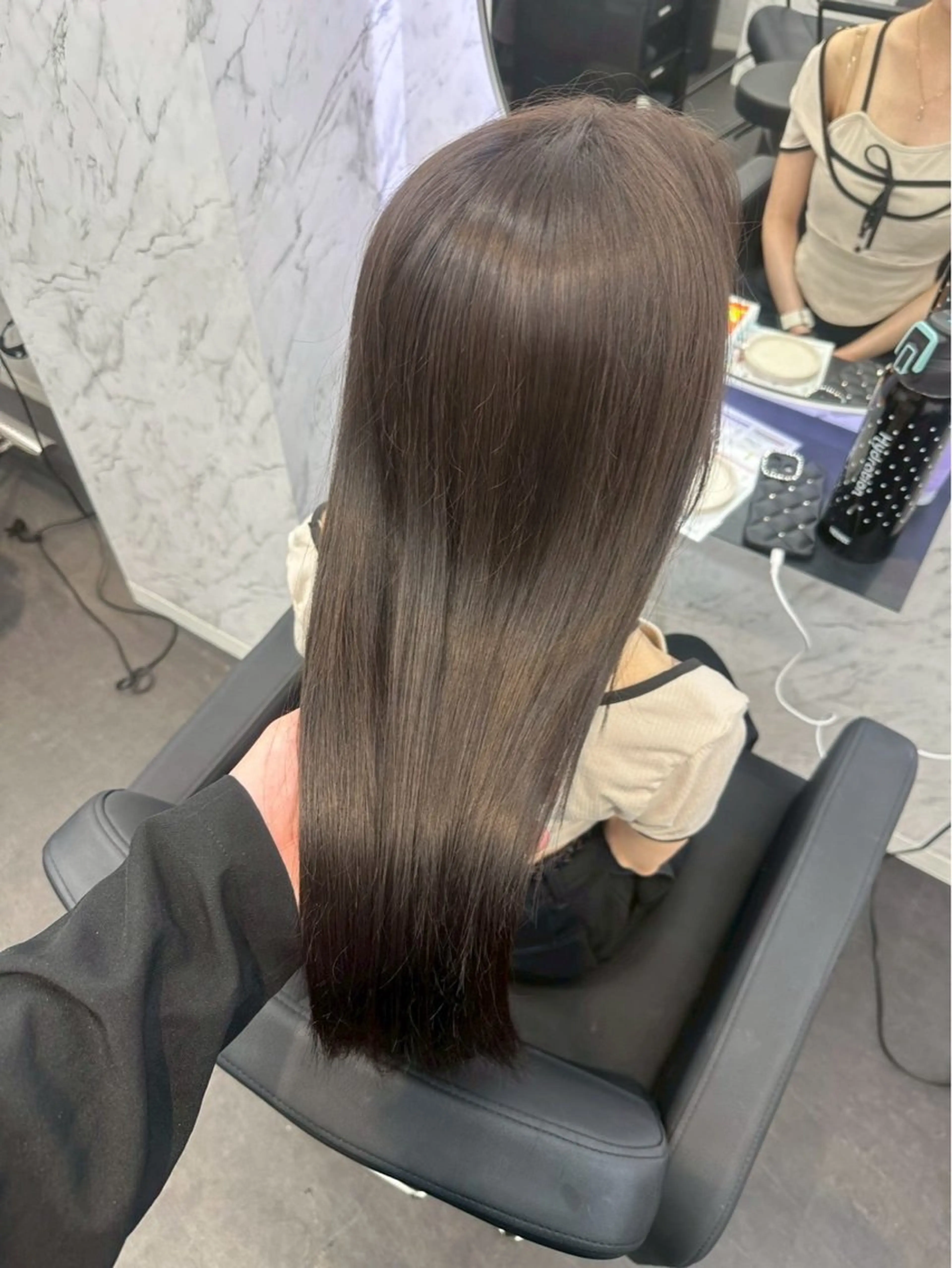 ロング 坂本 北斗のヘアスタイル