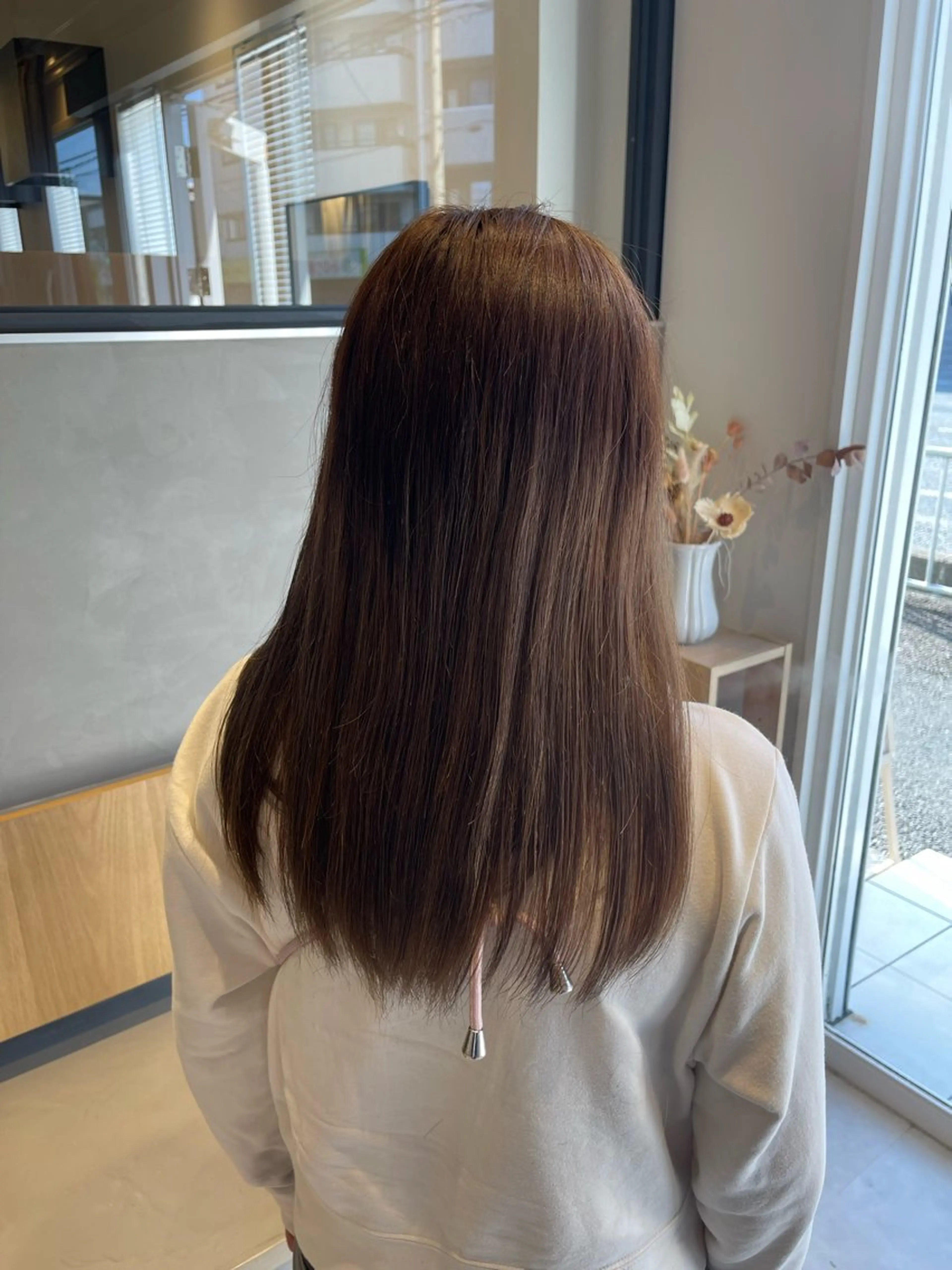 ロング カット ヘアカラー トリートメント Le rond所属・透明感艶カラー 城間晴人のヘアスタイル