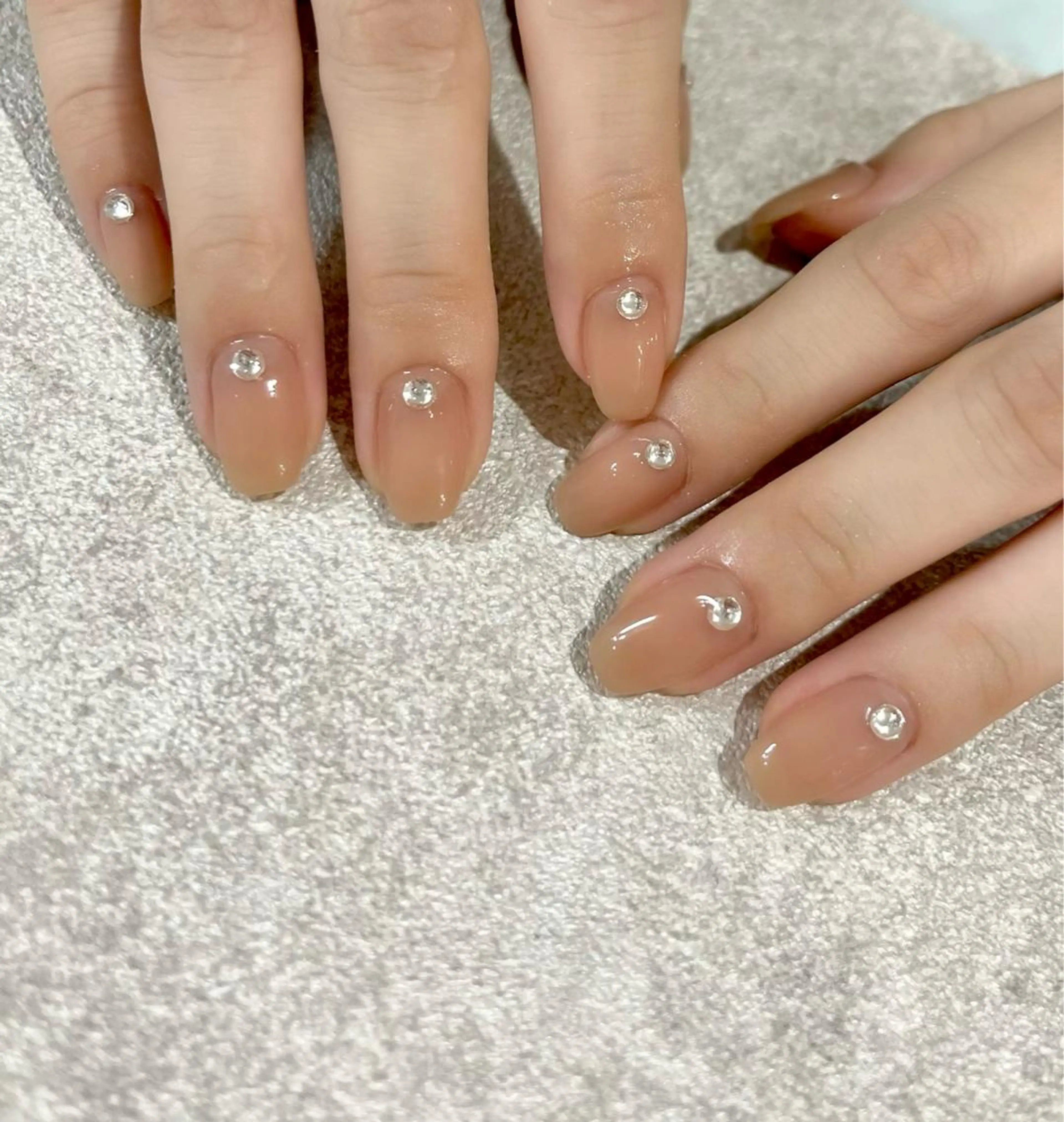 ネイル ストーンネイル ハンドネイル Nail Salon　Ｋのネイルデザイン