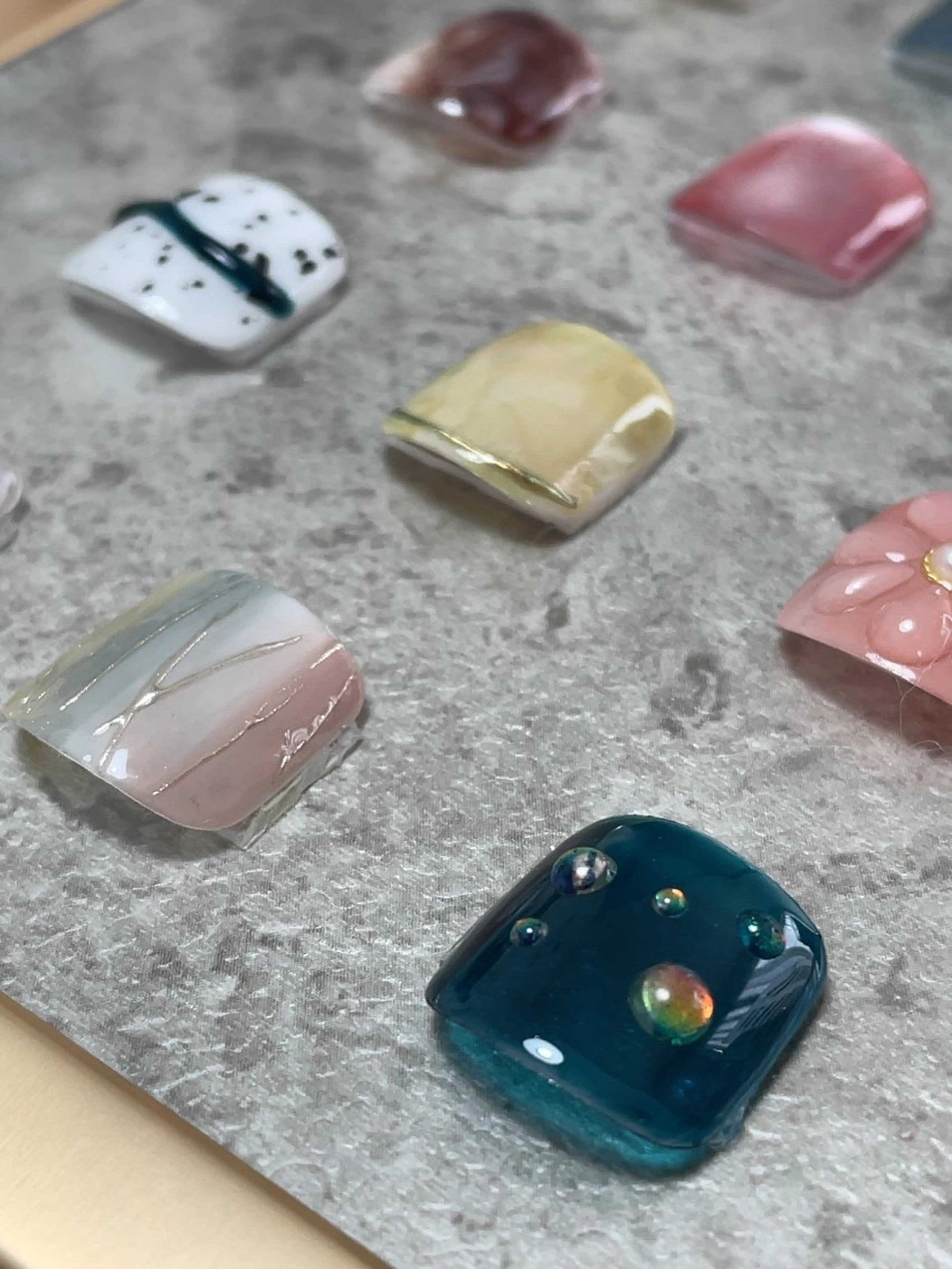 ネイル アートネイル フットネイル ニュアンスネイル irodori ayaのネイルデザイン