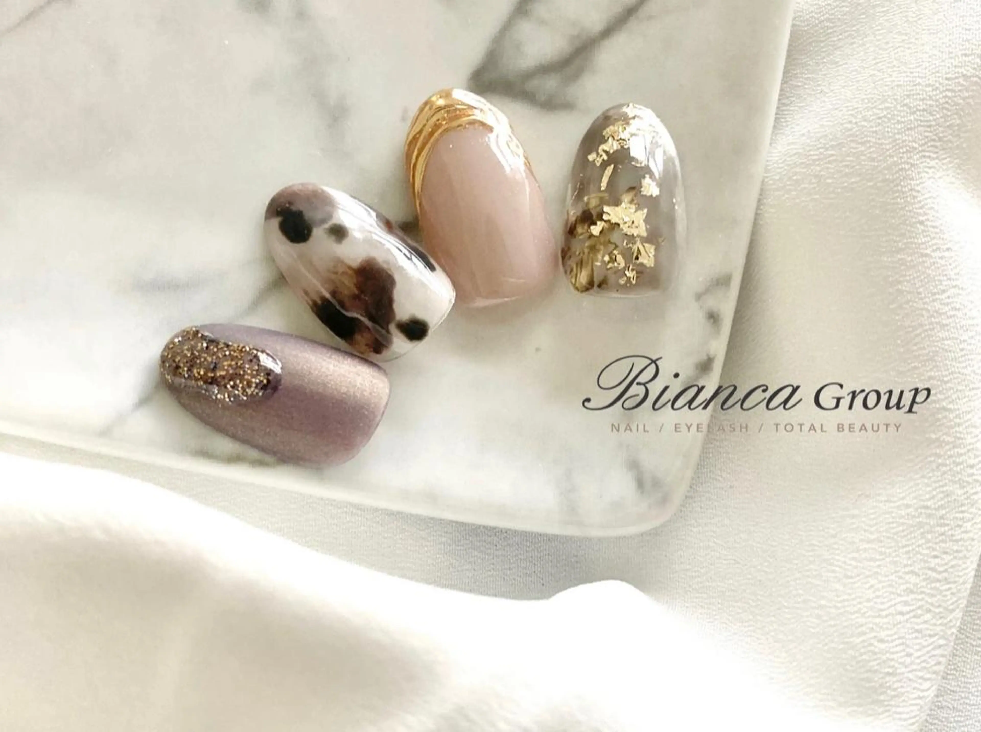 ネイル ハンドネイル Bianca 溝の口 ASANOのネイルデザイン