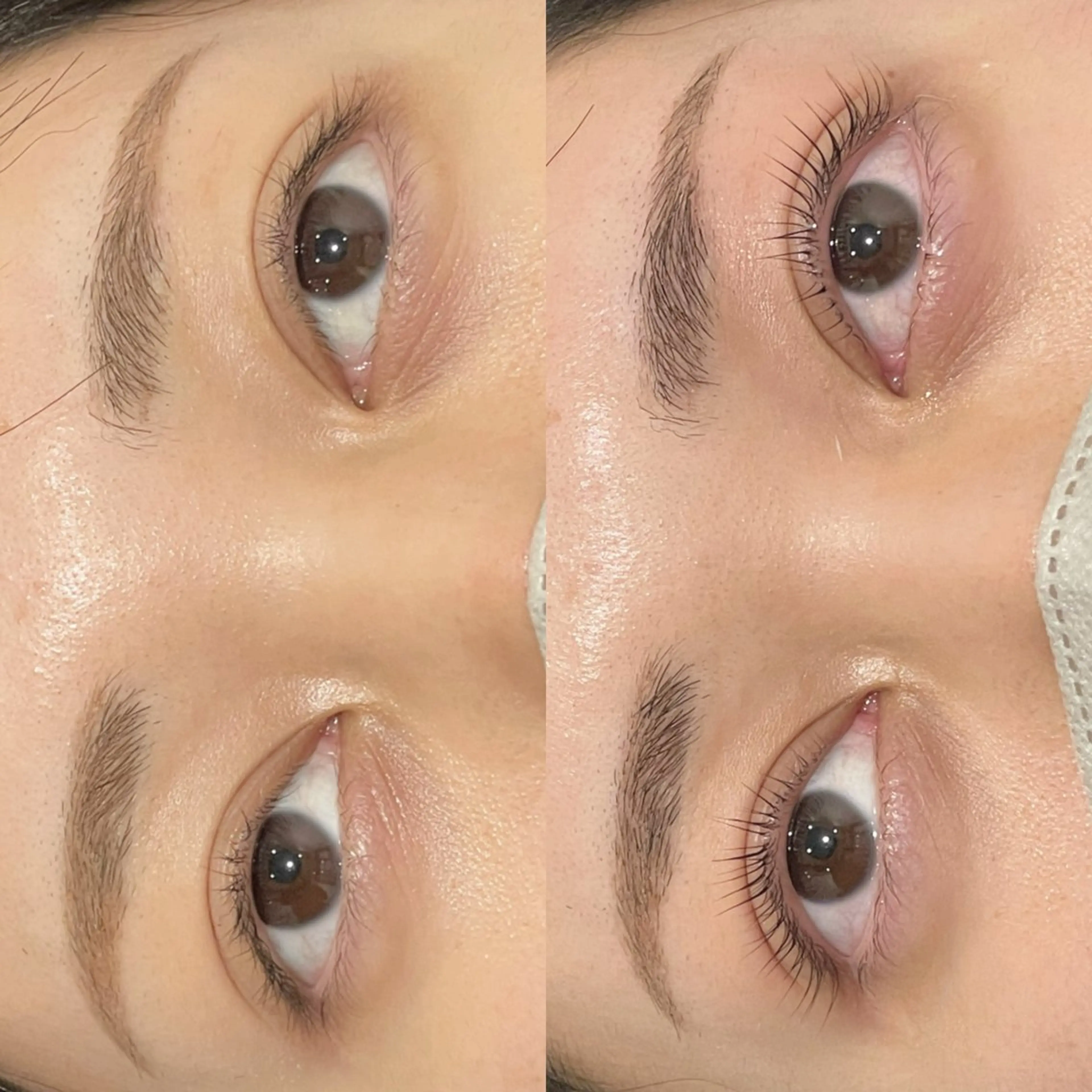マツエク・マツパ パリジェンヌラッシュリフト まつげパーマ 一重×まつ毛パーマ マツパ PROGRESS 🤍白井🤍のマツエク・マツパデザイン