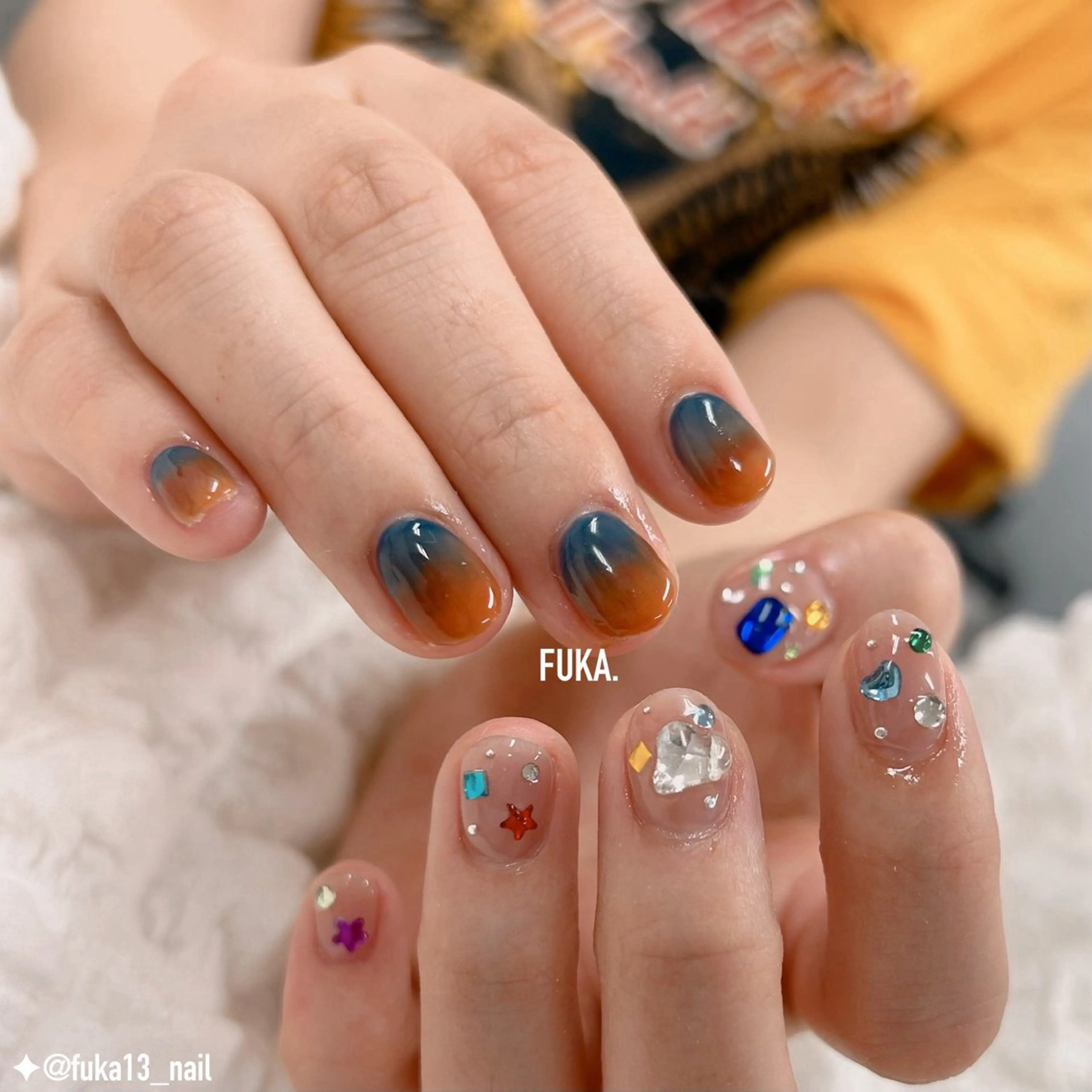 ネイル 持ち込み ハンドネイル ネイルサロンAnela【アネラ】所属・Nail♡Fuka. /12月予約受付中のネイルデザイン