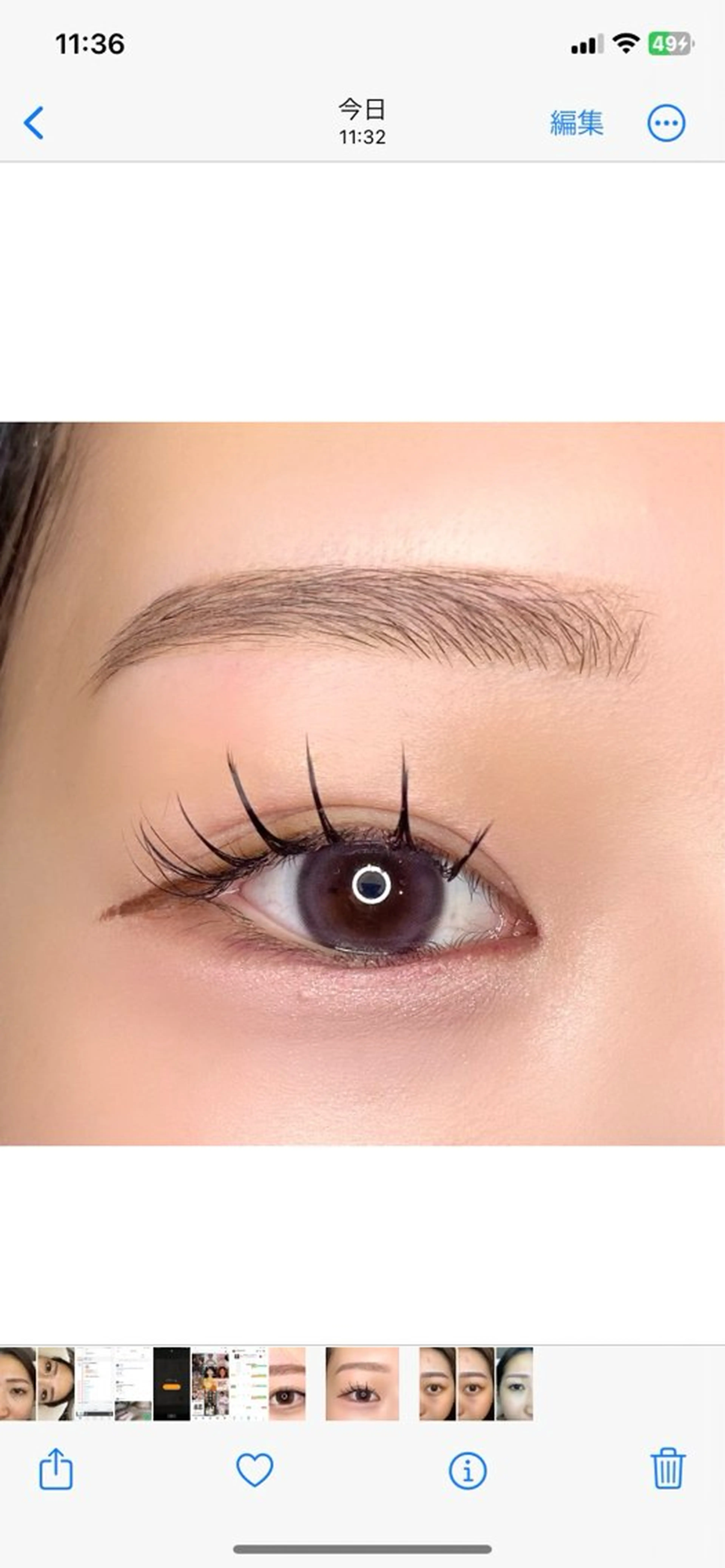 アイブロウ ワックス脱毛 眉カット その他(アイブロウ) ma'am eyesalon 錦糸町店所属・MOMI🍒美眉 スタイリング⭐︎の眉毛・アイブロウイメージ
