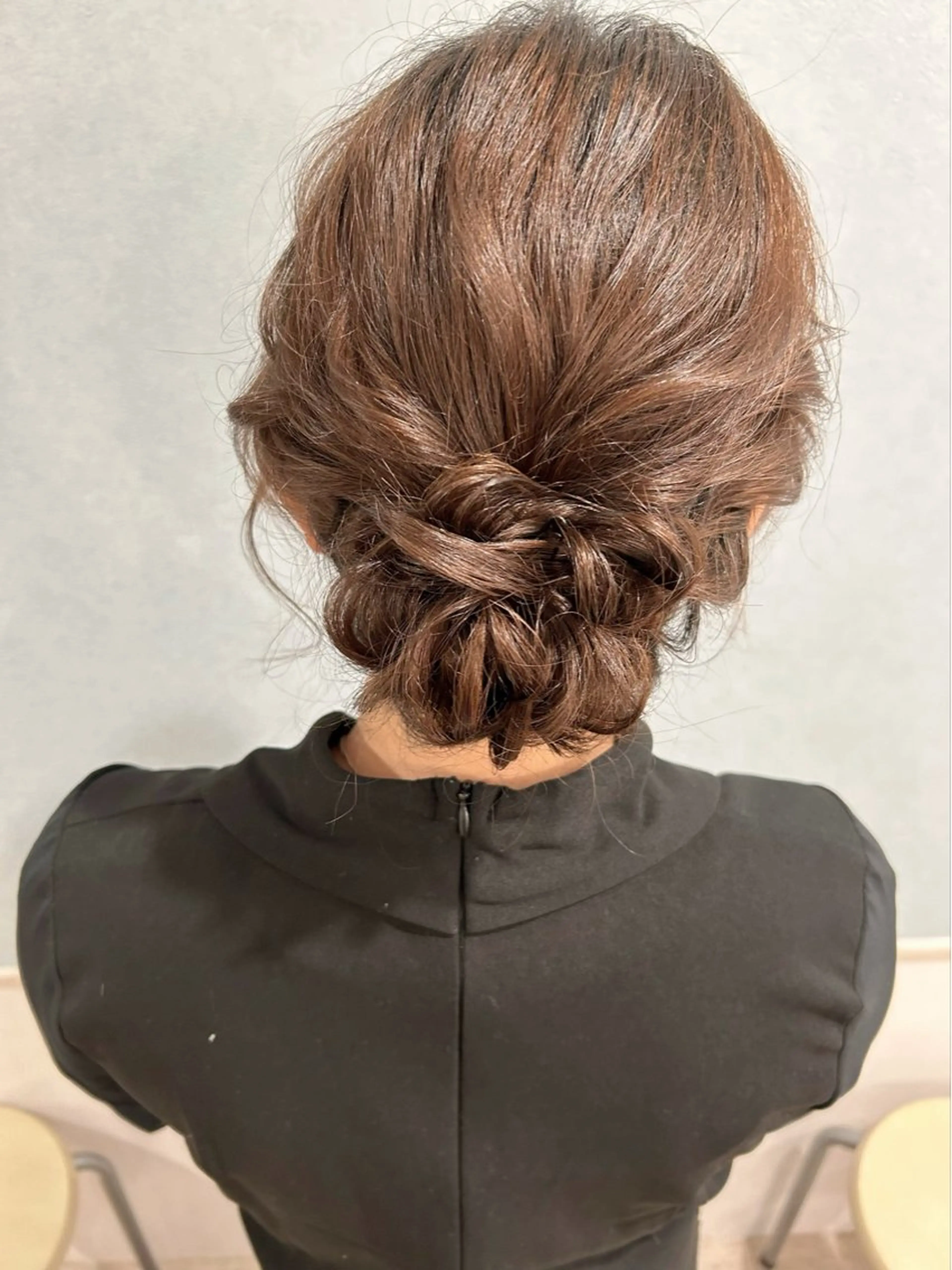 ミディアム ヘアアレンジ セットサロン      ラフテル所属・大阪/ヘアアレンジ /似合わせset💐のヘアスタイル