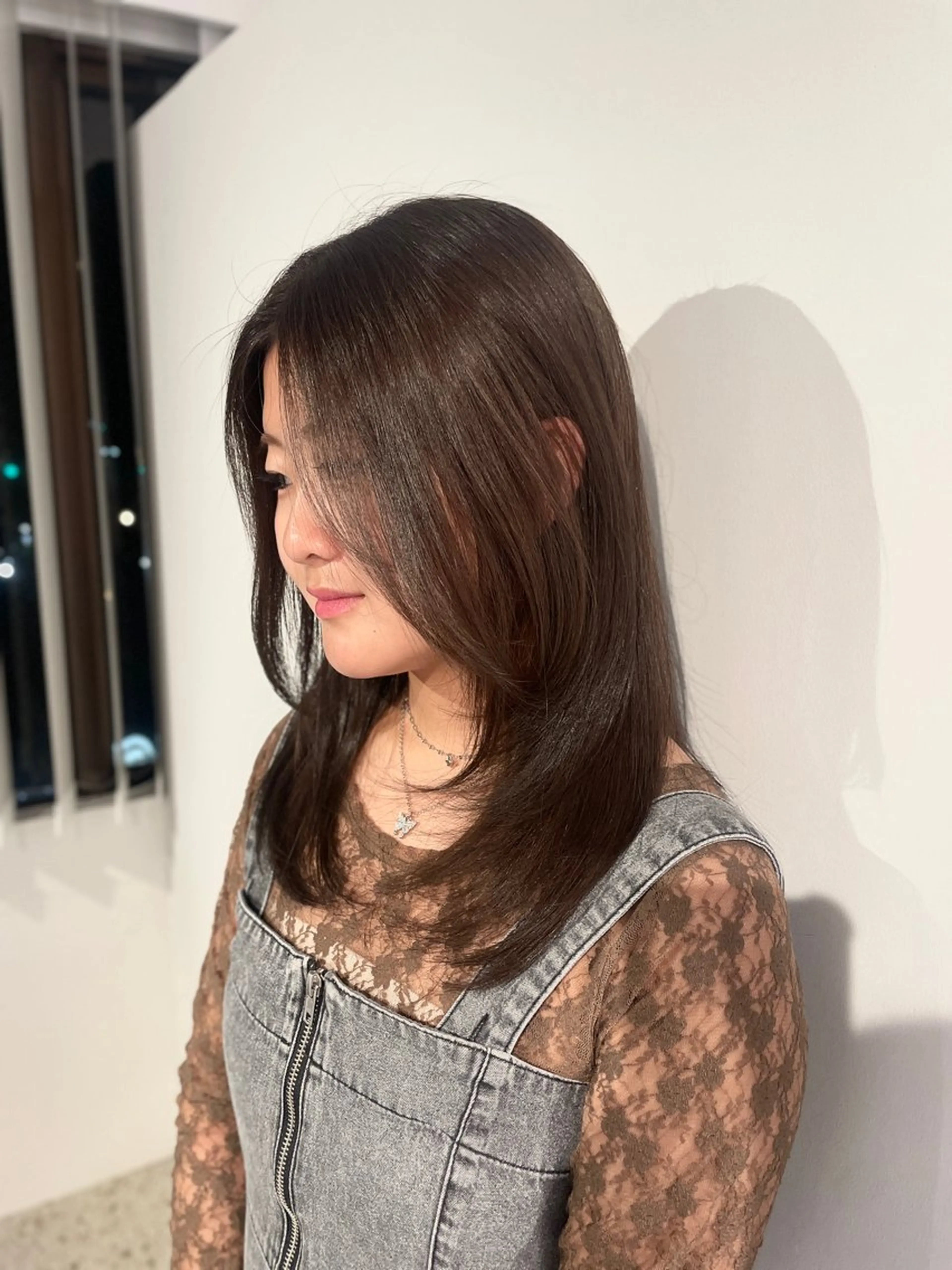 ミディアム ヘアカラー knock / miraiのヘアスタイル