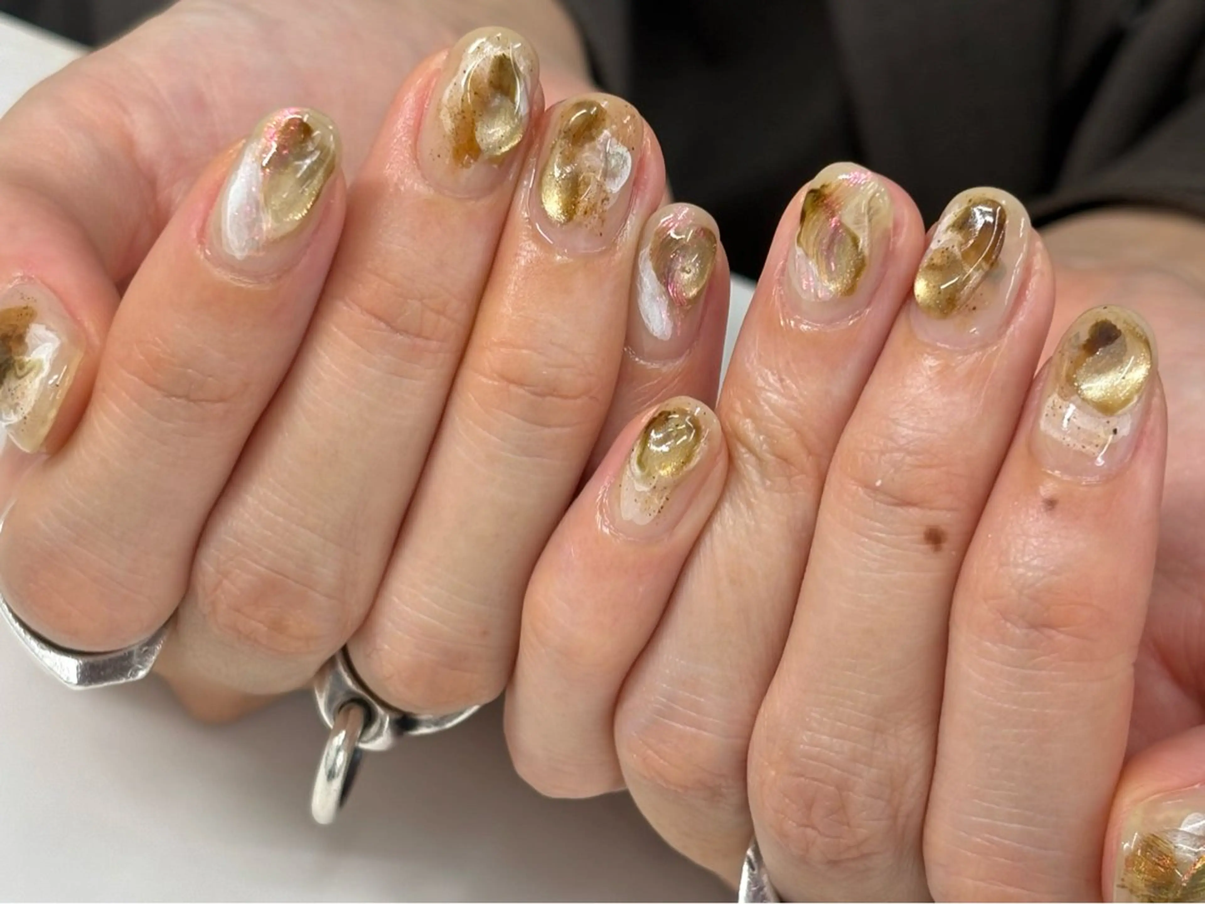 ネイル filonnail yui_ニュアンスのネイルデザイン