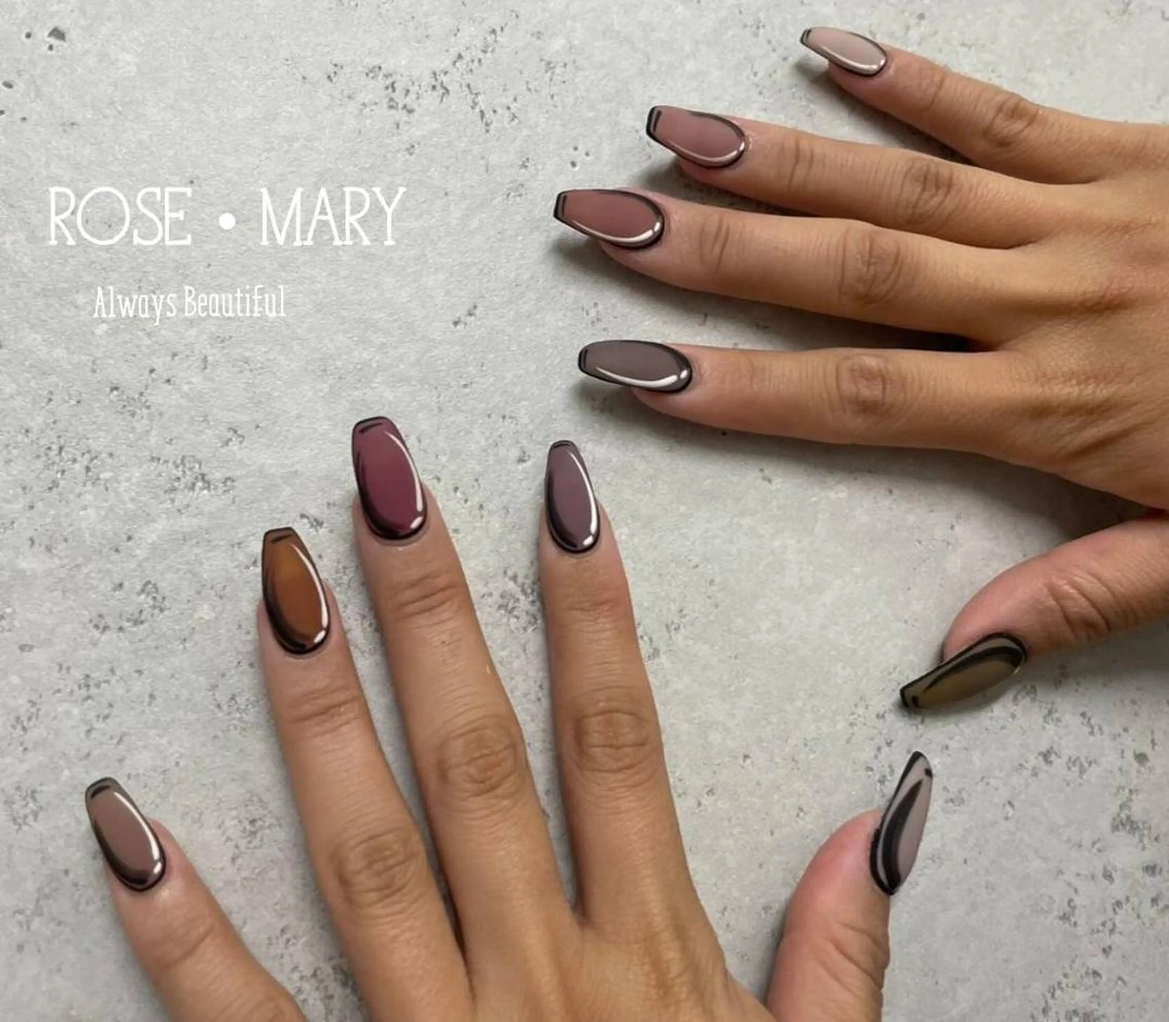 ネイル ハンドネイル ROSE・MARY 木村のネイルデザイン