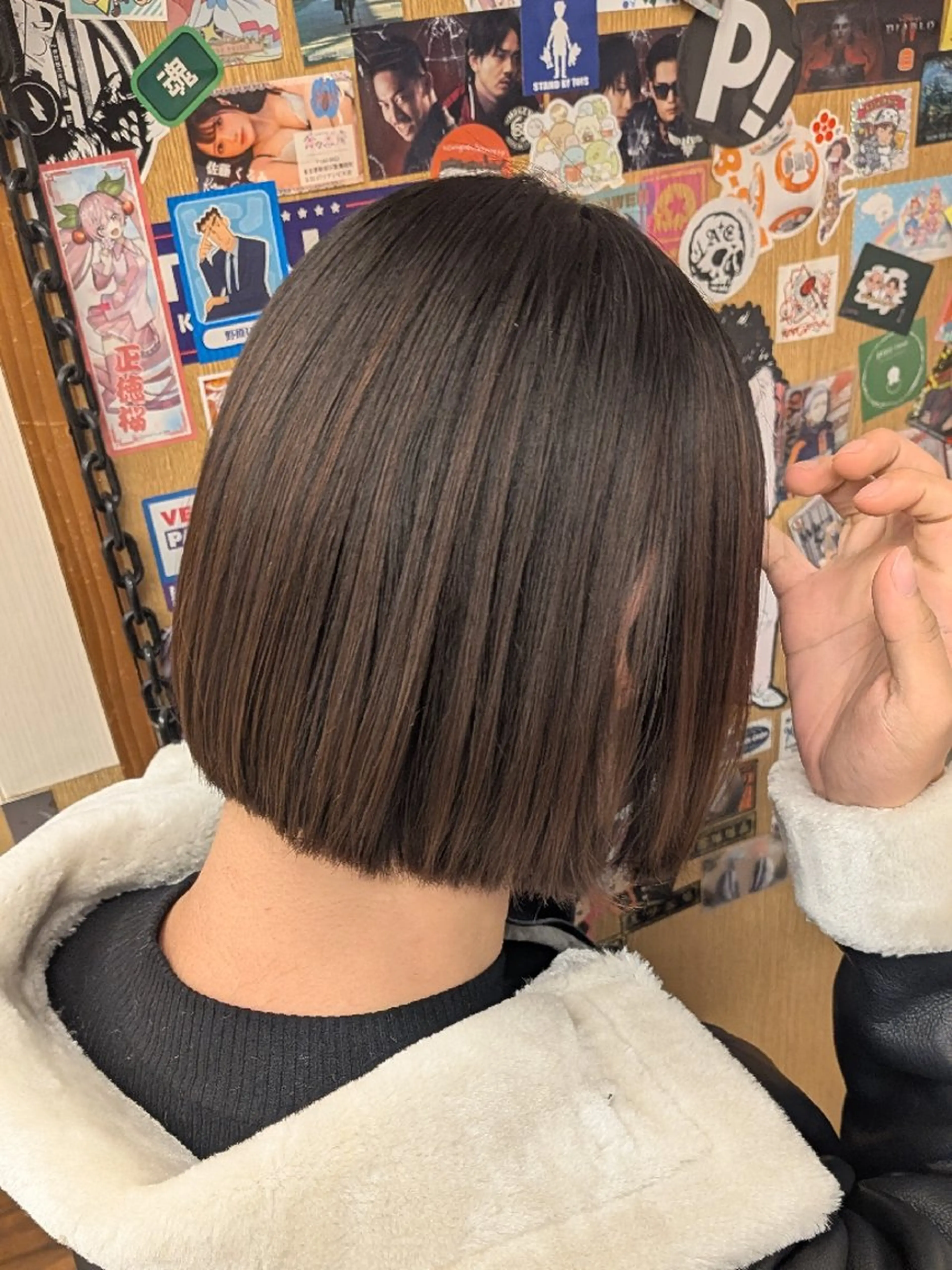 ミディアム カラー カット fuwat所属・秋葉原でカラーする なら🐉ちぇーたんのヘアスタイル