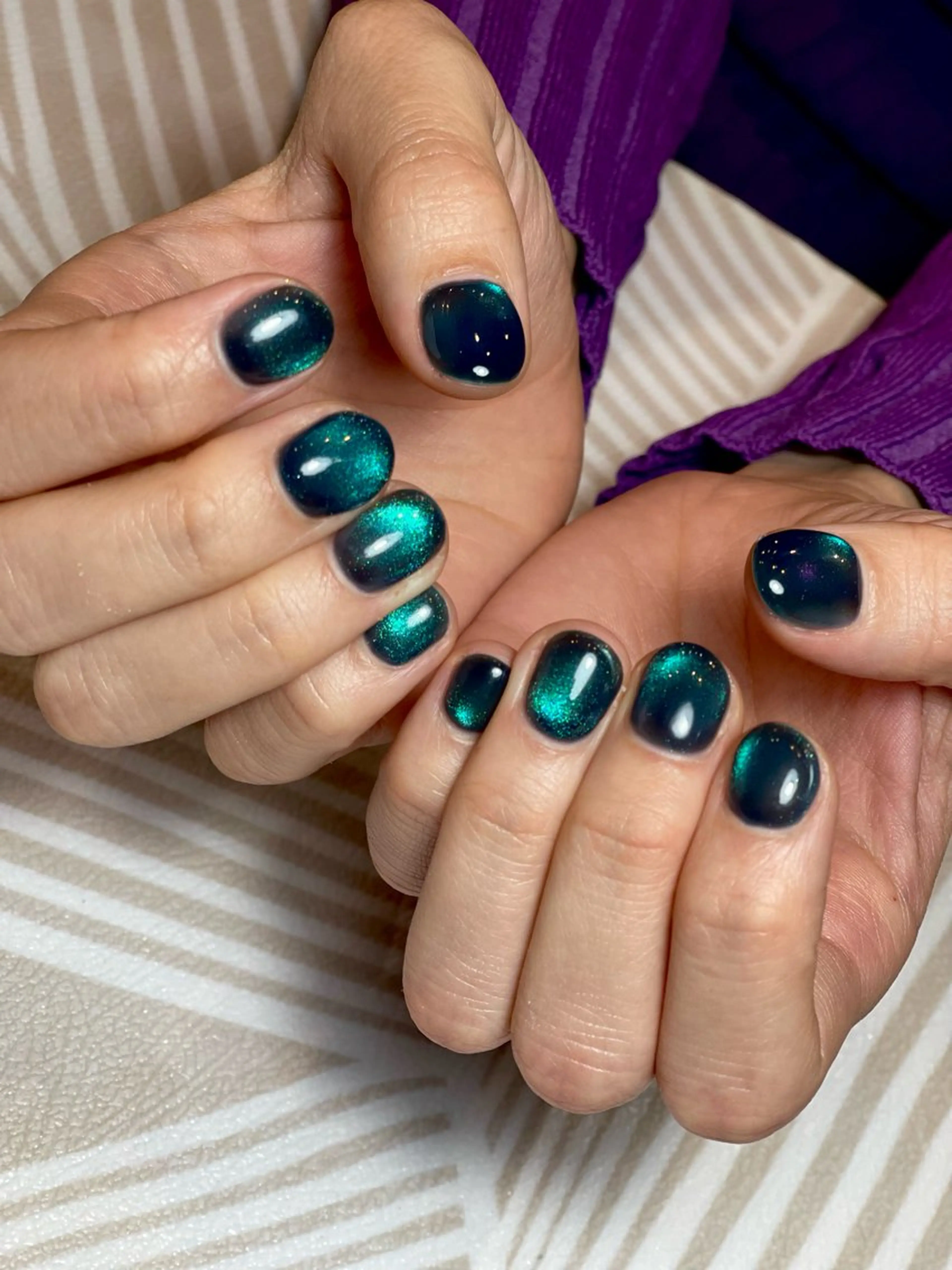 ネイル ビー玉ネイル Nail Salon L'arc所属・☆Mèo ☆のネイルデザイン