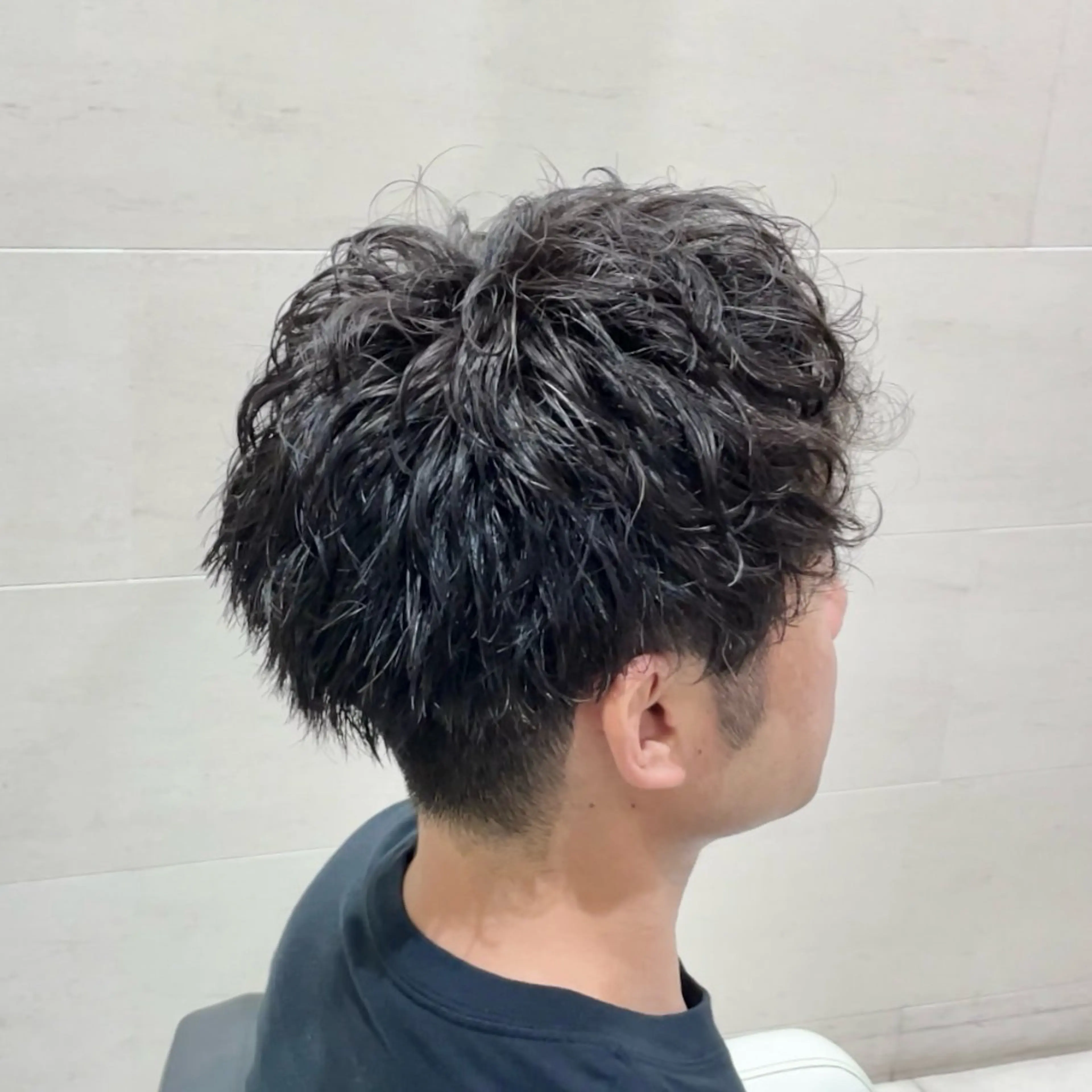 ショート パーマ カット パーマ GRAZIE due所属・波巻き・ツイスパ /篠谷祐輝のヘアスタイル