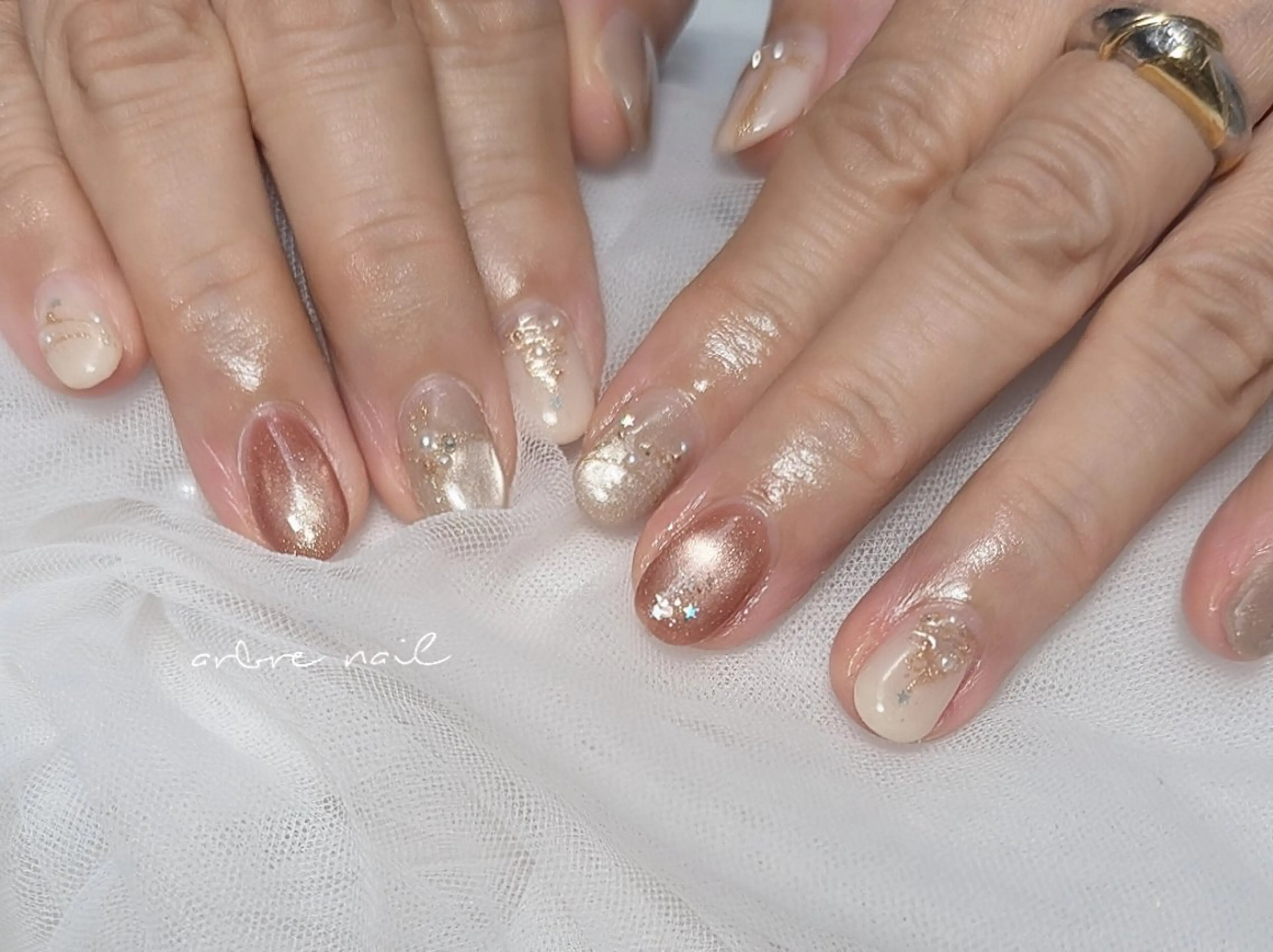 ネイル ＊arbre nail＊.アーブルネイル所属・✯.。 arbre  nail 。✯.のネイルデザイン