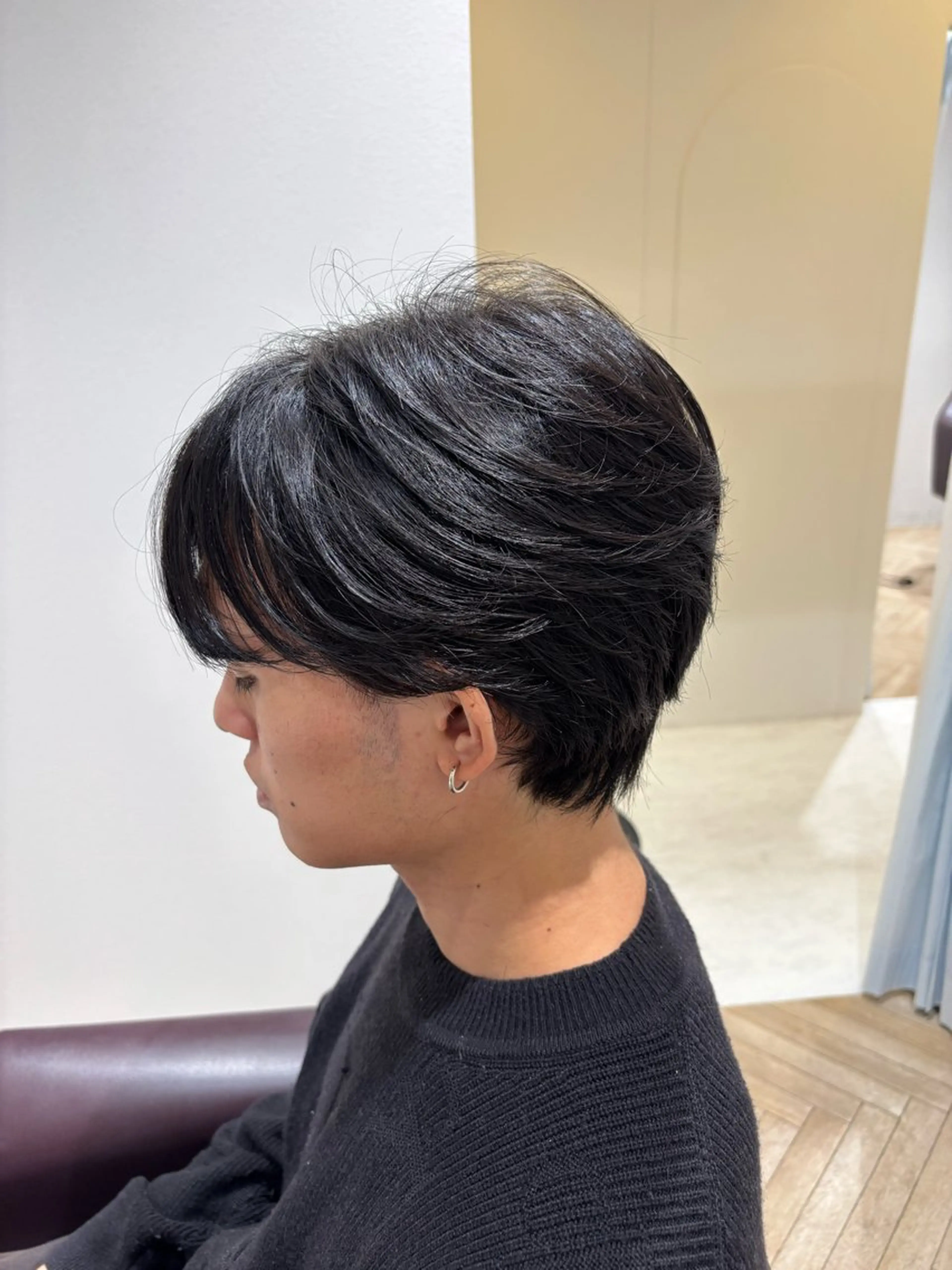 【 やり過ぎないパーマ🪽】カット＋フェザーニュアンスパーマ＋エスタブリッシュトリートメント￥10550の写真