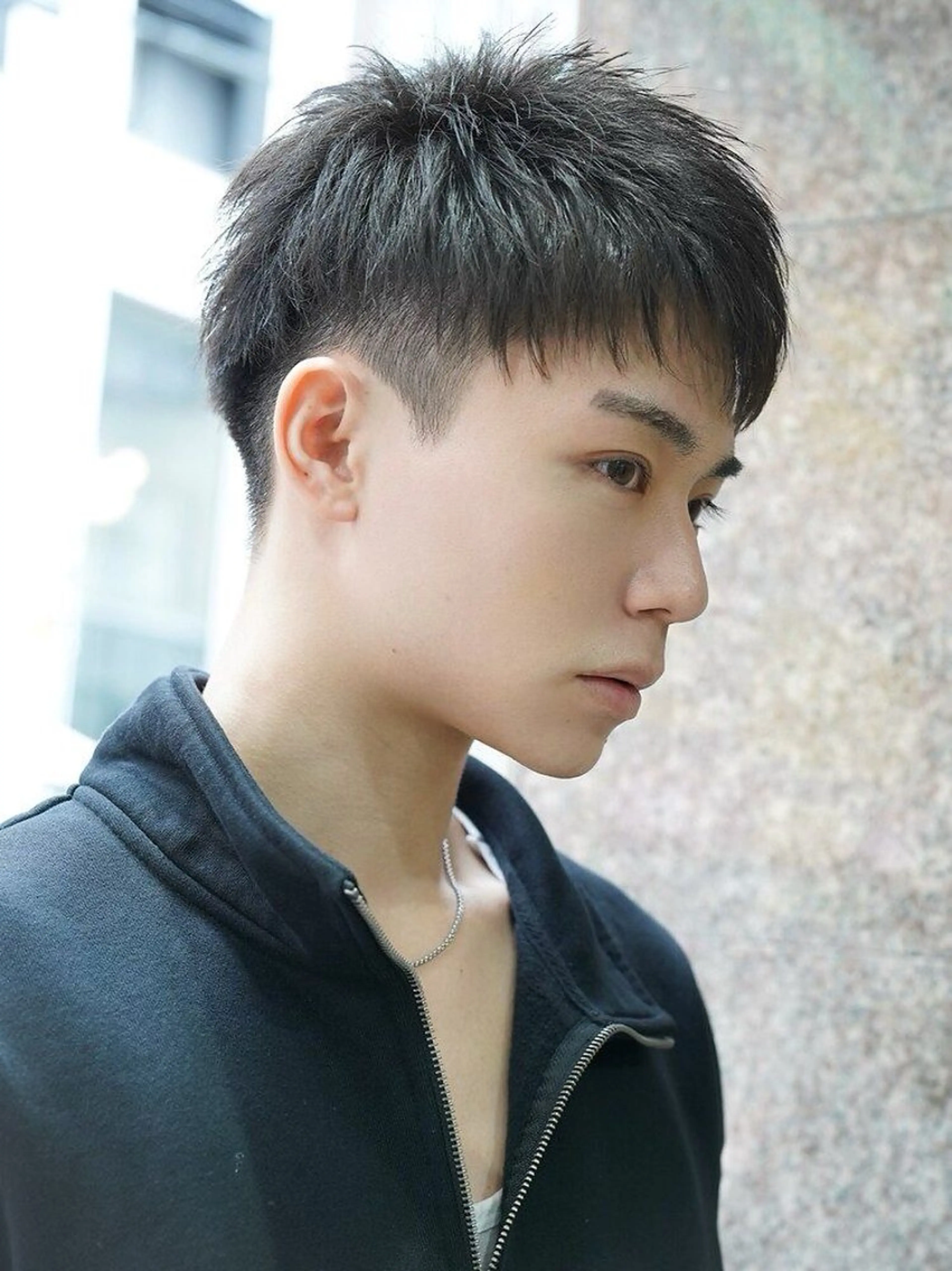 メンズショートの写真