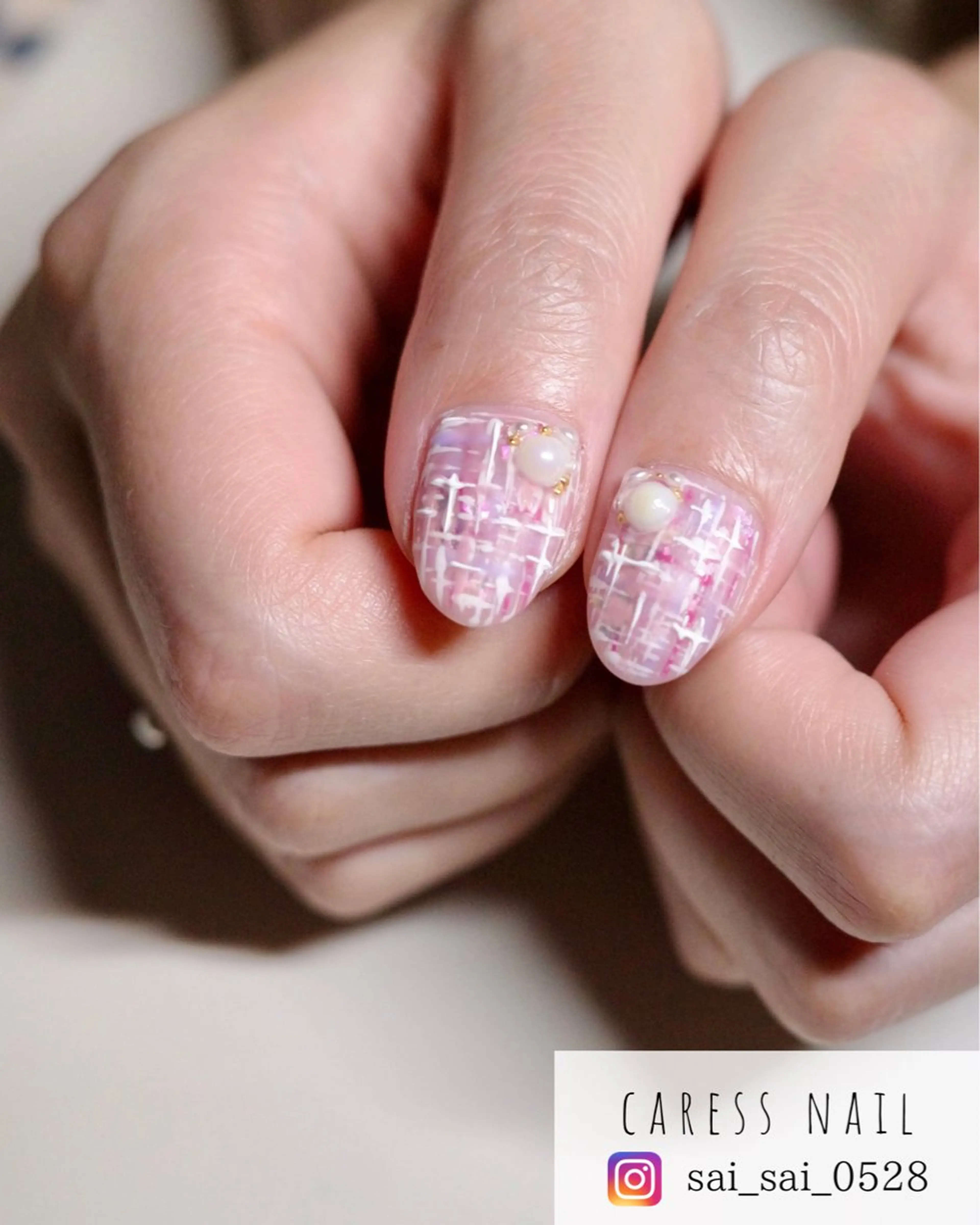 ネイル caress  nail カレスネイル　代々木上原所属・カレスネイル さいのネイルデザイン