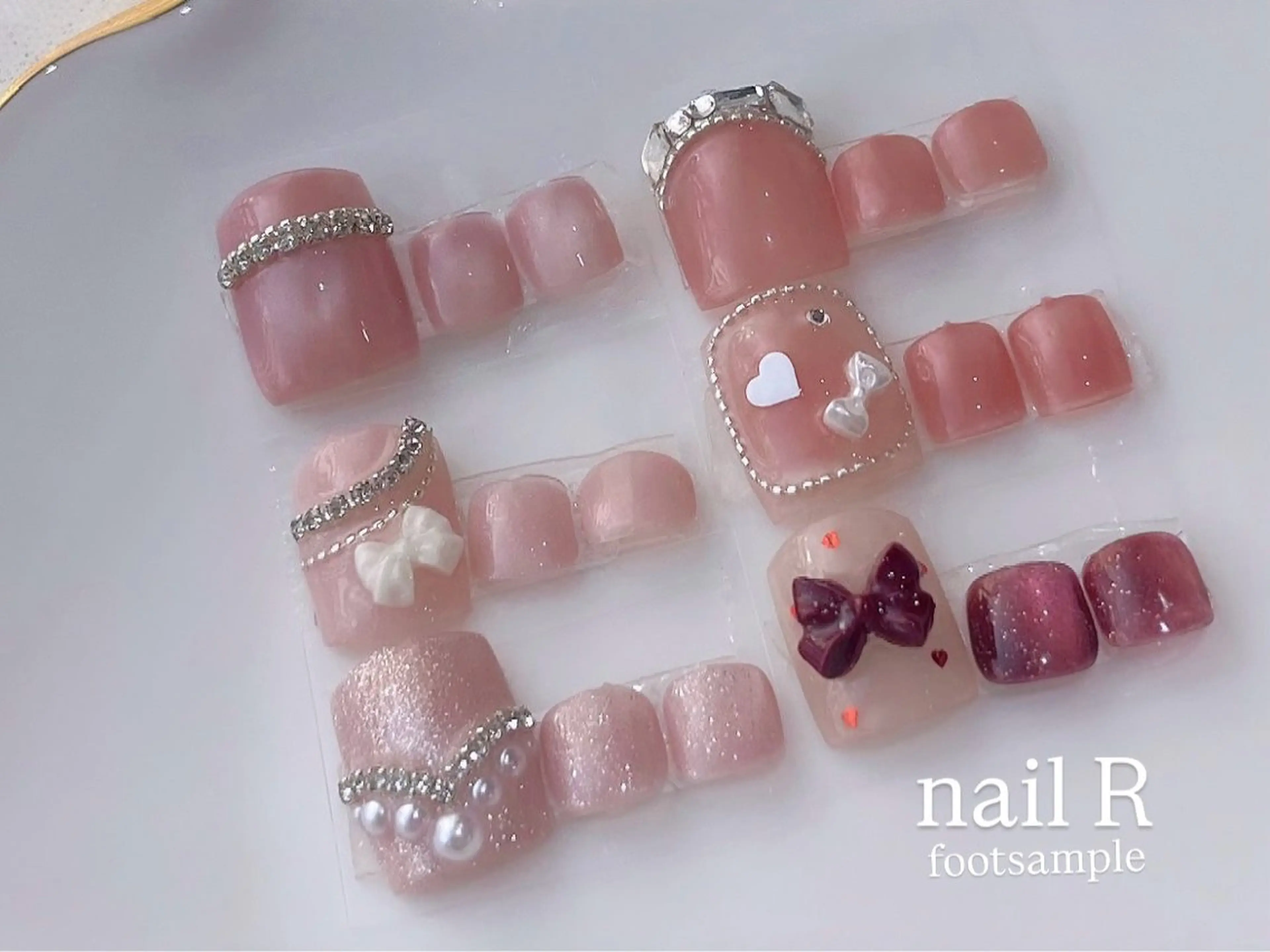 ネイル フットネイル ワンホンネイル NAILR rina 🎀ིྀ恵比寿のネイルデザイン