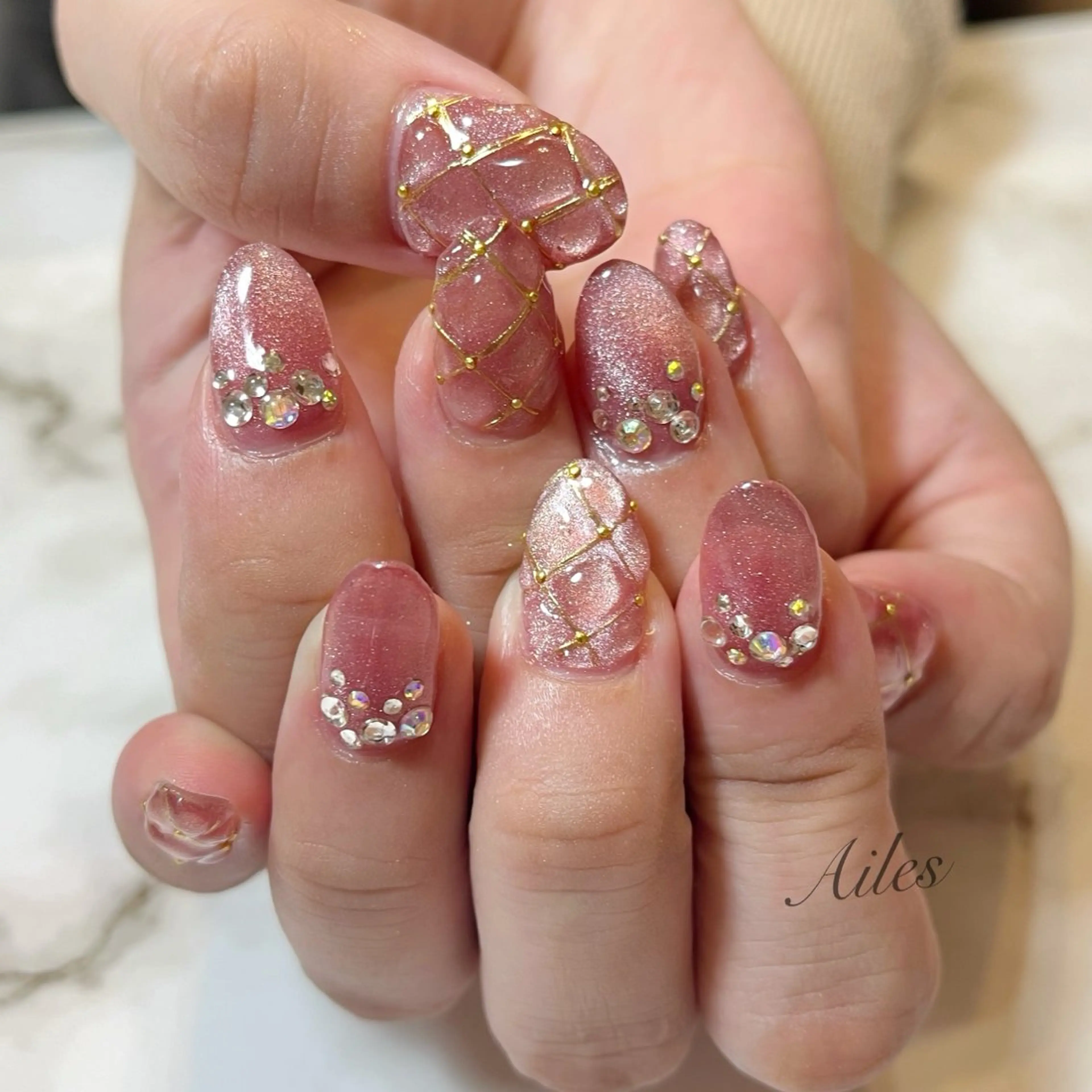 ネイル ハンドネイル Ailes mayumiのネイルデザイン