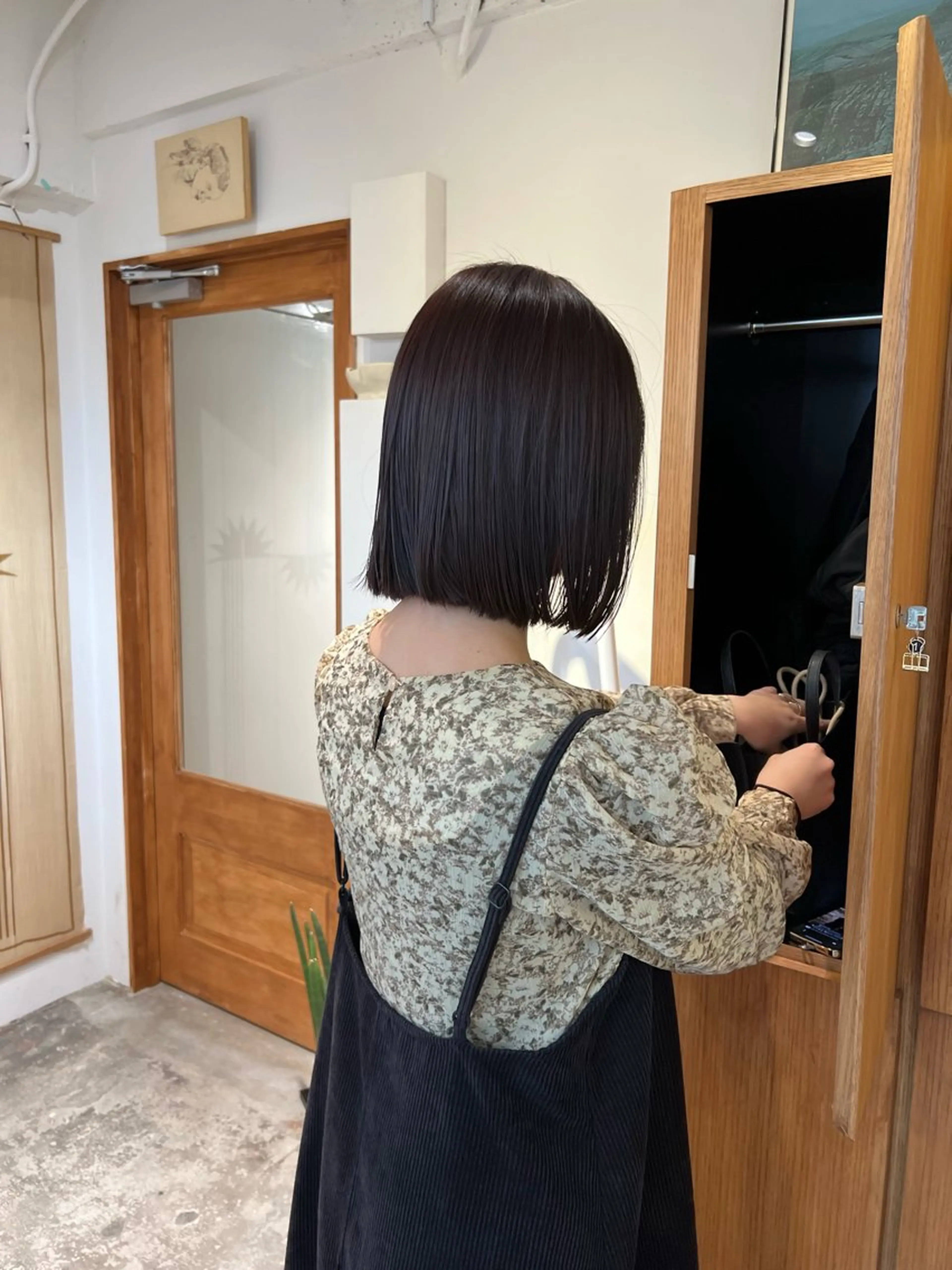 カラー ヘアカラー トリートメント ヘッドスパ ☑️aiko【艶 カラー・ショート募】のヘアスタイル