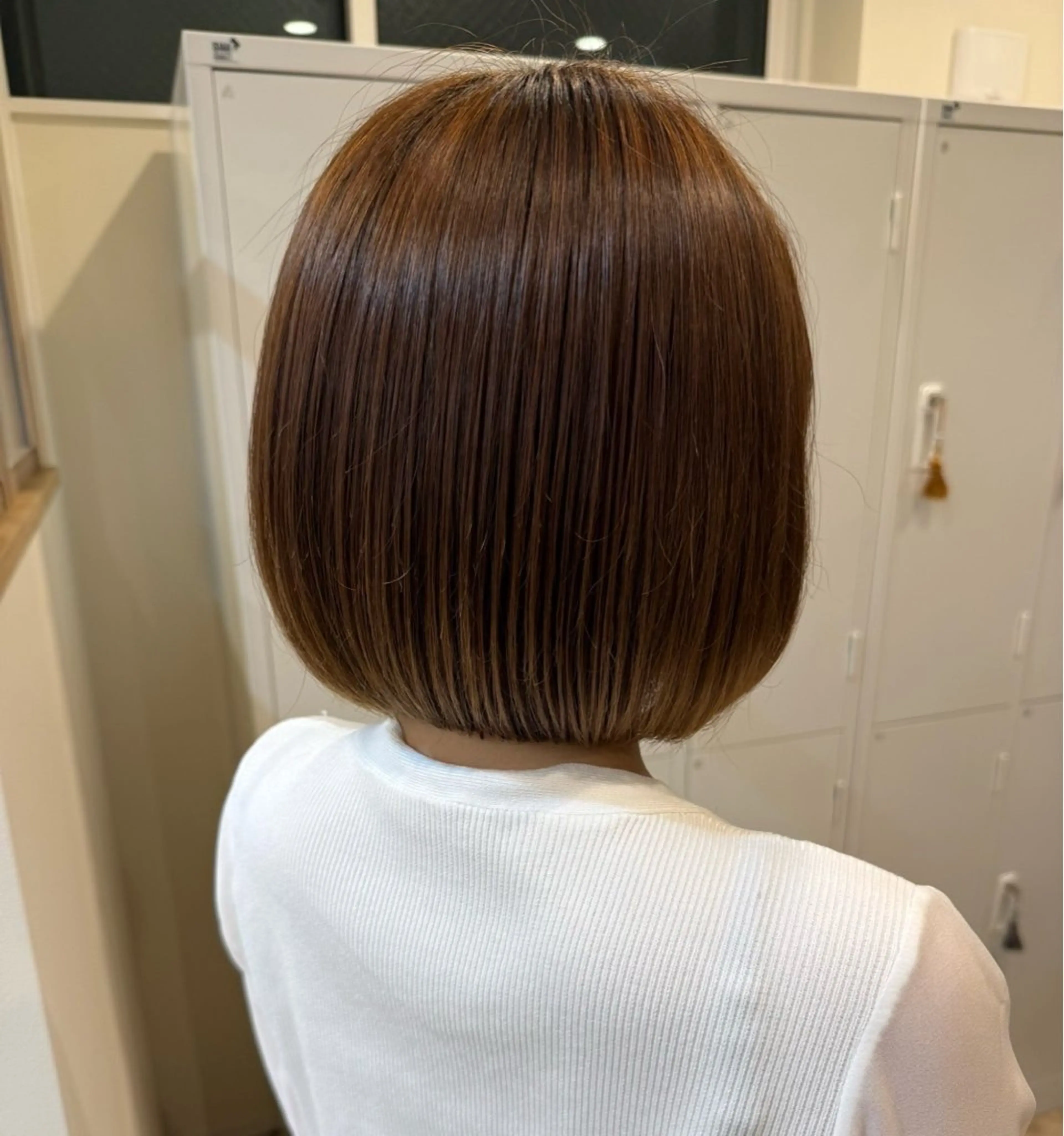 縮毛矯正の写真