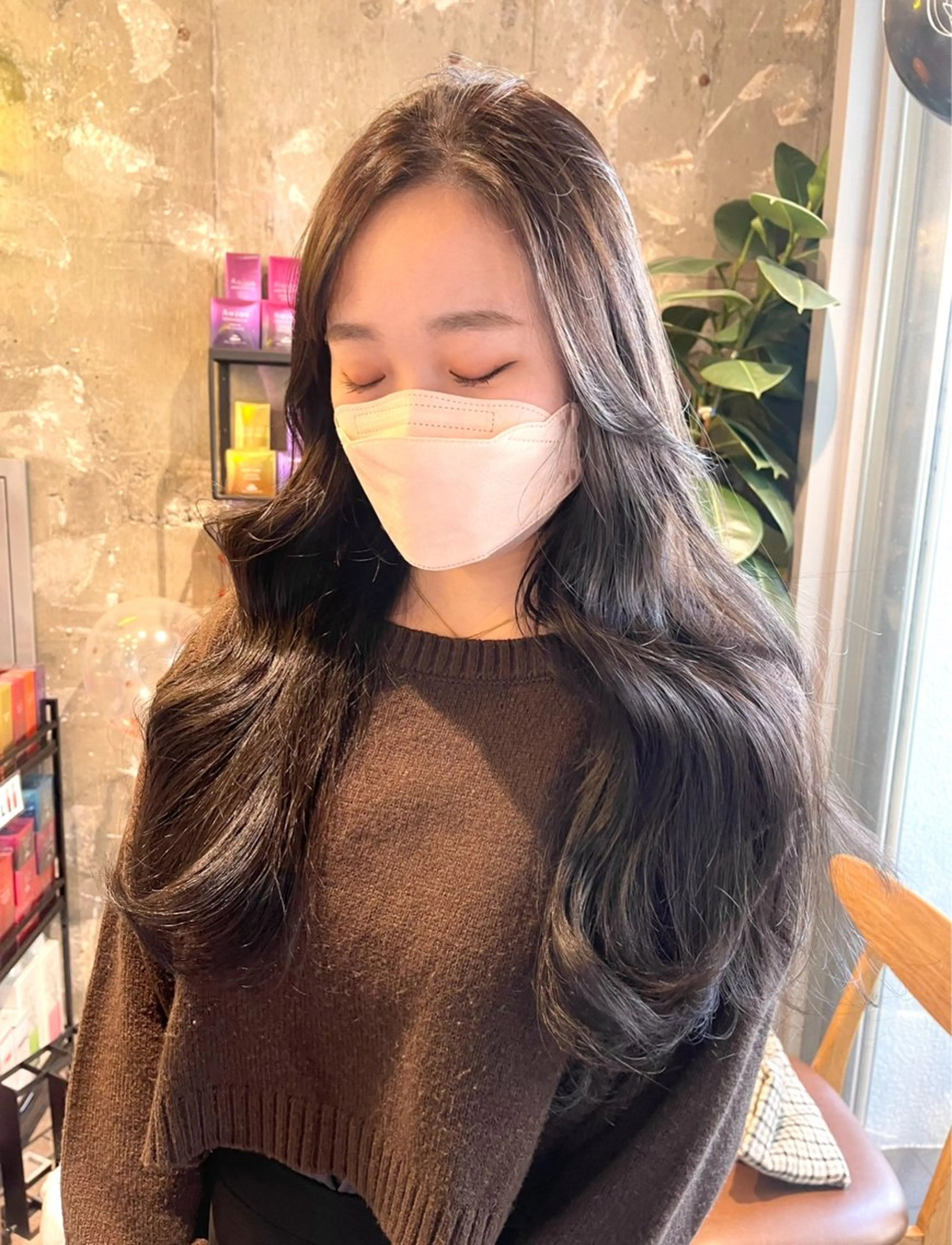 ロング ano @anomukuiのヘアスタイル